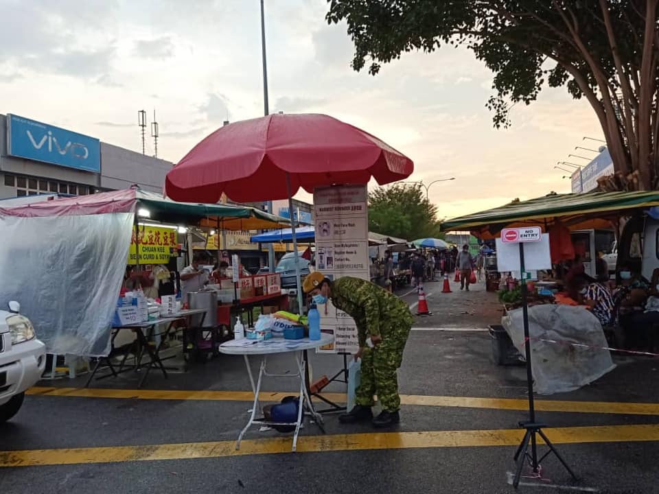 PEMANTAUAN PASAR MALAM DALAM KAWASAN MBS