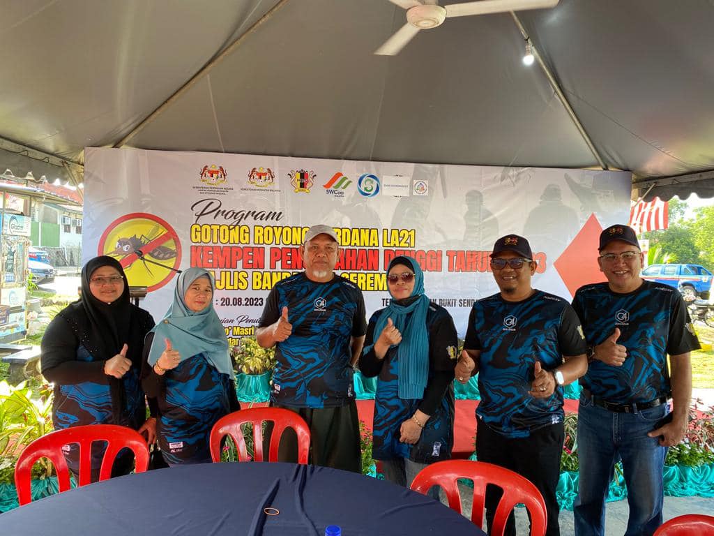 PROGRAM GOTONG ROYONG PERDANA LOCAL AGENDA 21 (LA21) SEMPENA KEMPEN PENCEGAHAN DENGGI TAHUN 2023 MAJLIS BANDARAYA  SEREMBAN