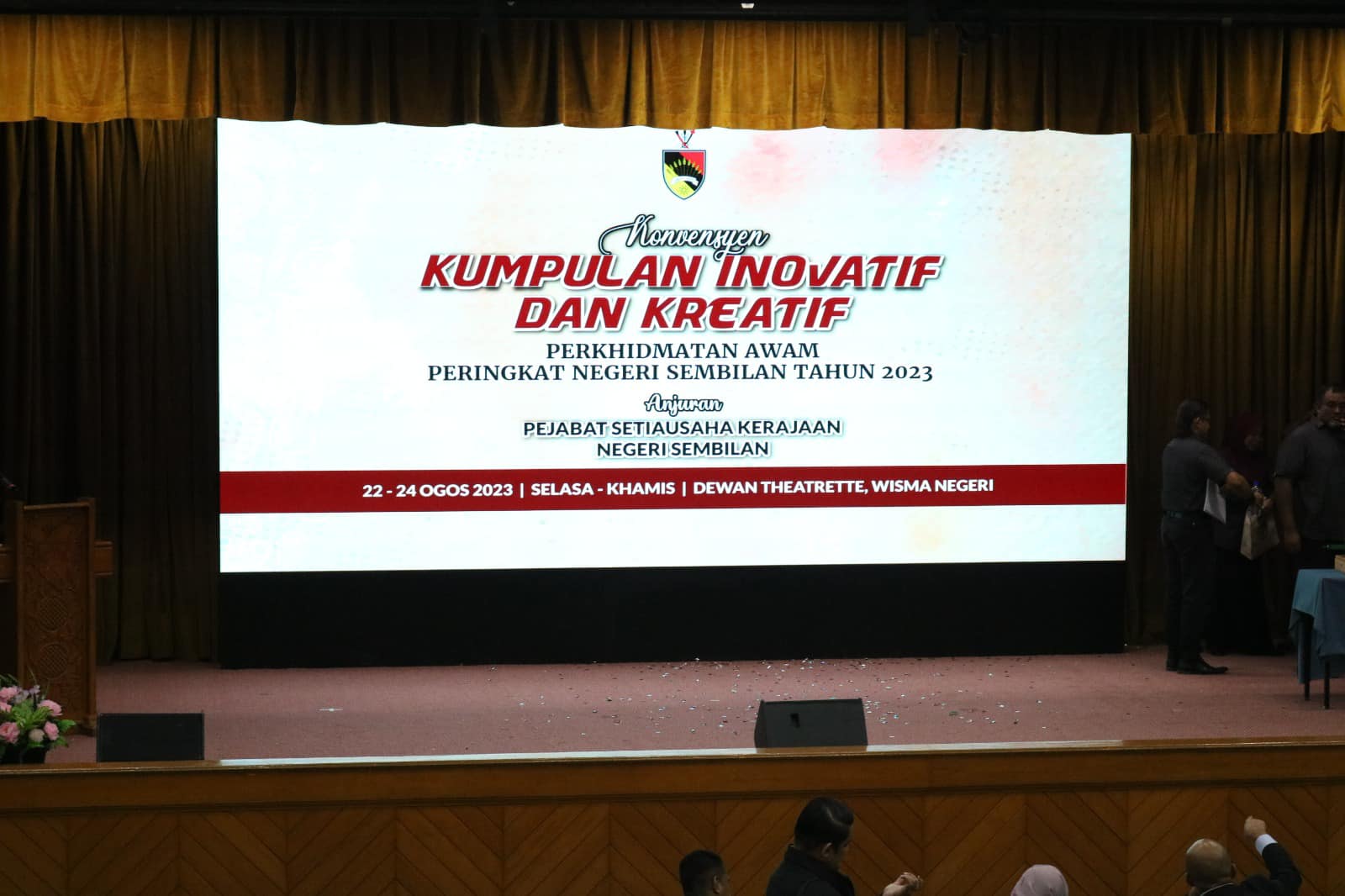 KONVENSYEN KUMPULAN INOVATIF & KREATIF (KIK) PERKHIDMATAN AWAM NEGERI SEMBILAN 2023