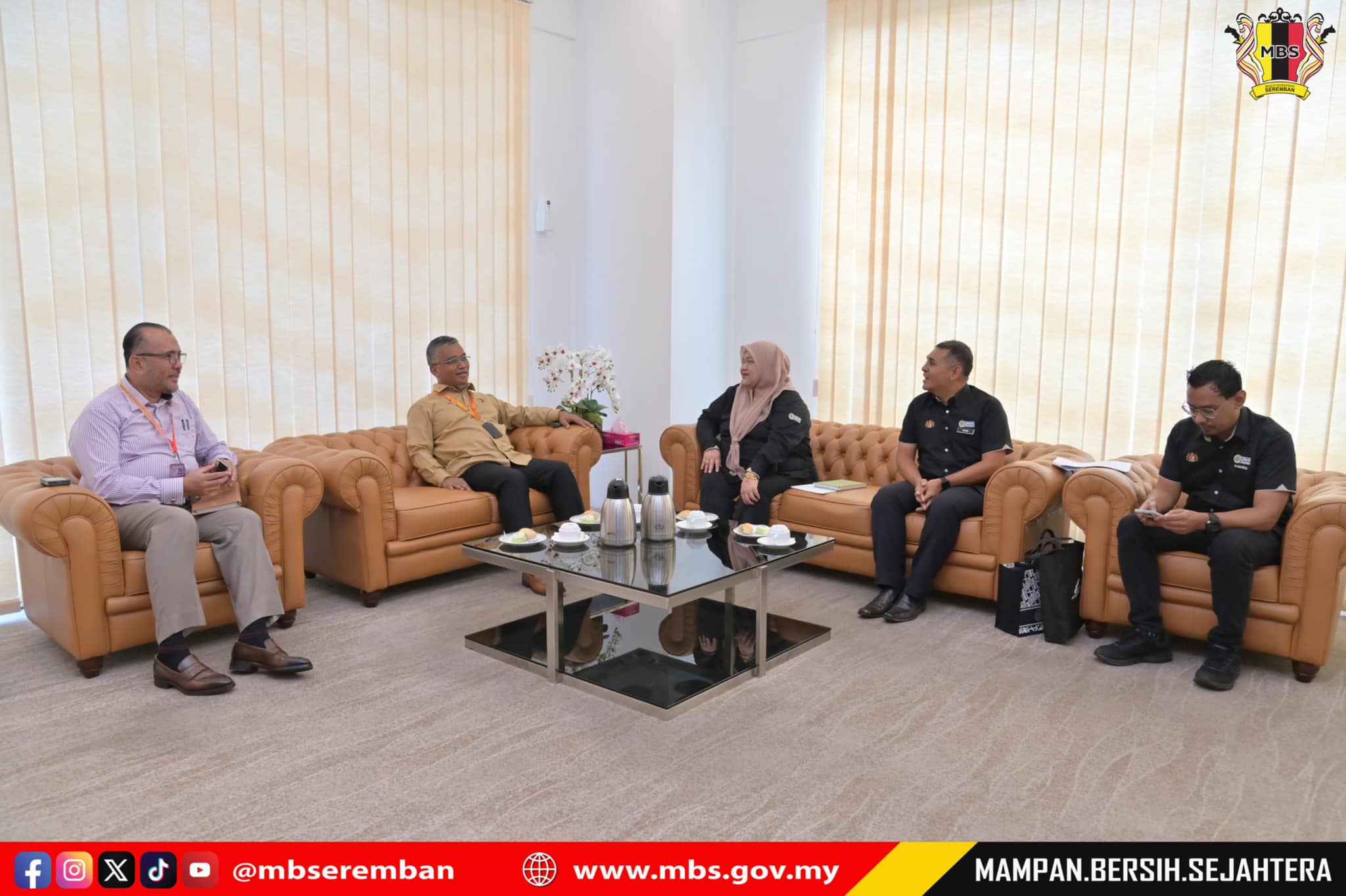 KUNJUNGAN HORMAT PERBADANAN TABUNG PENDIDIKAN TINGGI NASIONAL (PTPTN) NEGERI SEMBILAN