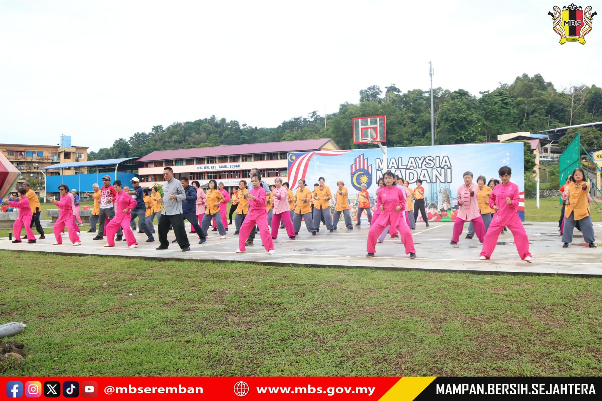 PROGRAM PEMBUDAYAAN LANDSKAP 2024 MOH GOTONG ROYONG HARI CUCI MALAYSIA SAMBIL TANAM POKOK, DATARAN LOBAK "HIJAUKAN LOBAK"