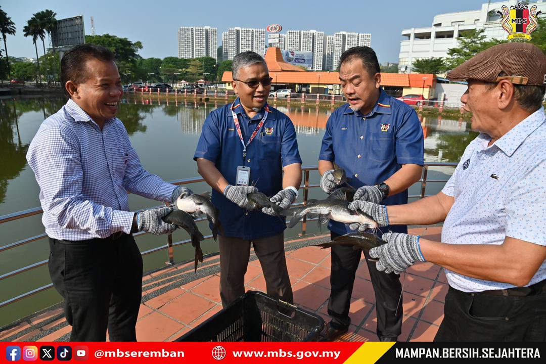 PELEPASAN IKAN SEMPENA CABARAN NGAIL NISMILAN TAMAN TASIK SEREMBAN 2025
