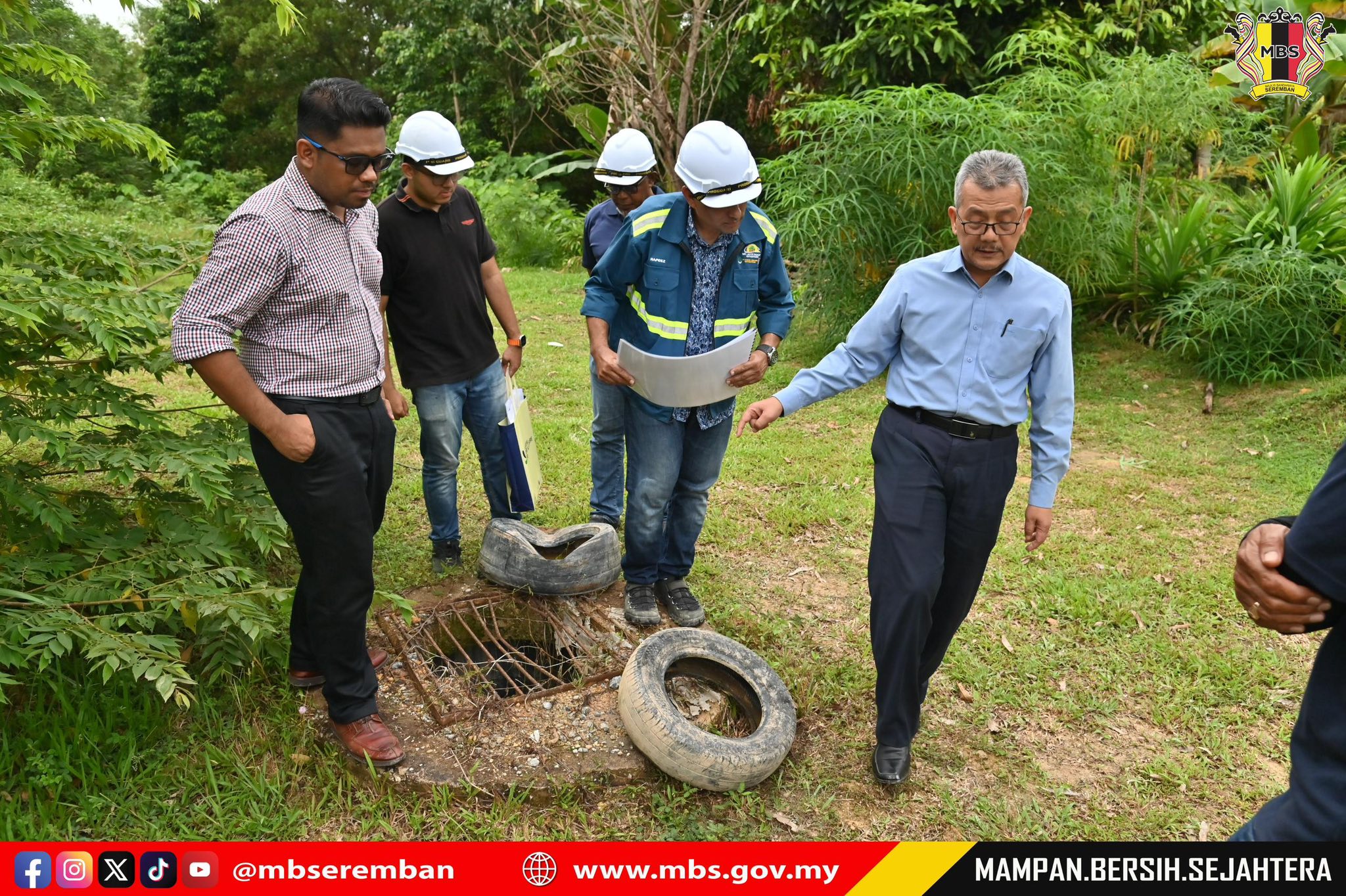 LAWATAN TURUN PADANG DATUK BANDAR KE TAMAN WARISAN PUTERI