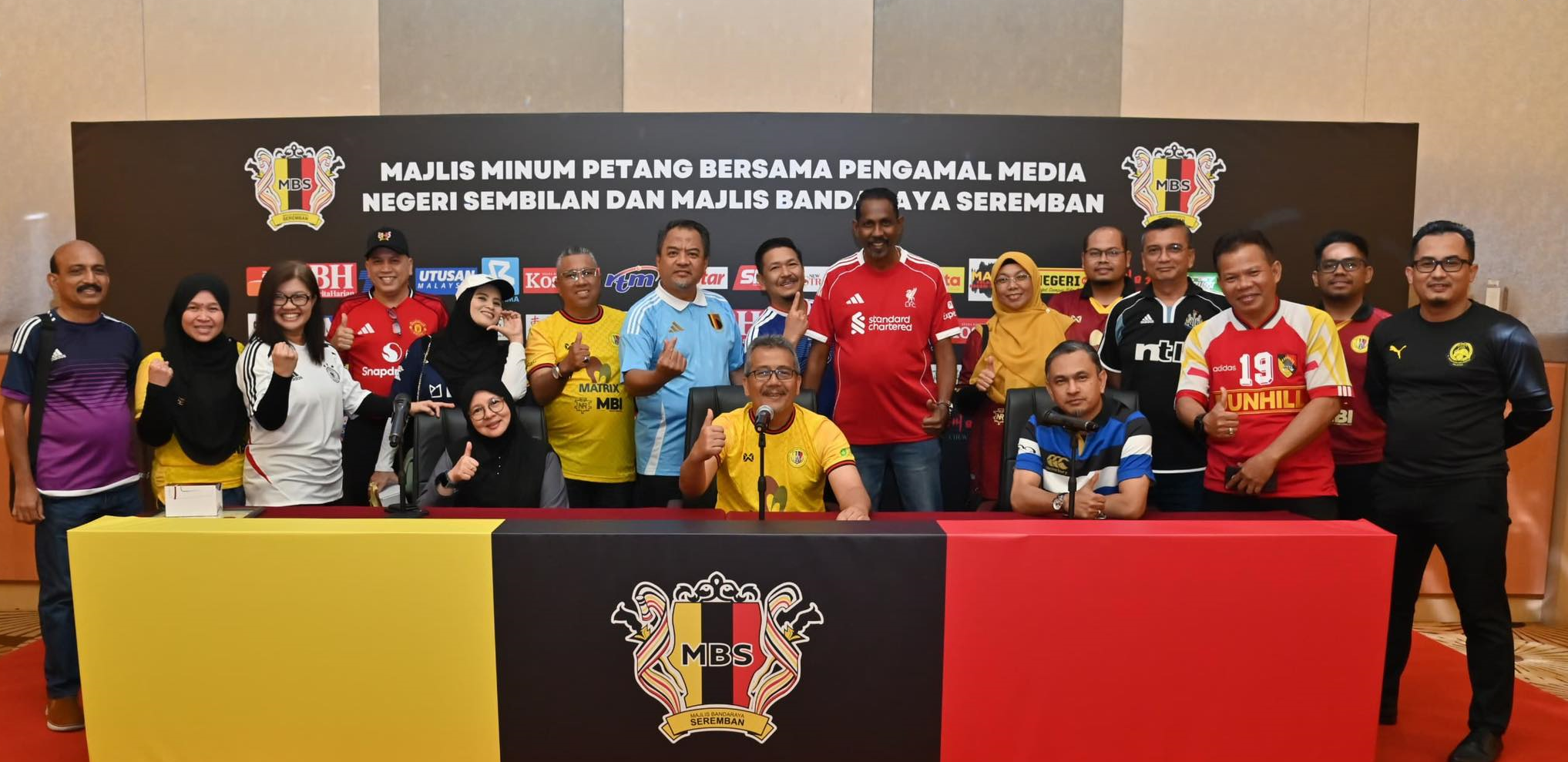 MAJLIS MINUM PETANG BERSAMA PENGAMAL MEDIA NEGERI SEMBILAN MAJLIS BANDARAYA SEREMBAN