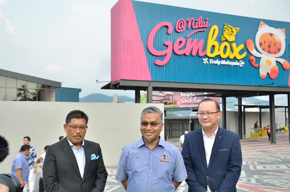 LAWATAN DATUK BANDAR DAN SESI TAKLIMAT PEMBENTANGAN KEMAJUAN PROJEK PELANCONGAN GEMBOX@NILAI 