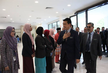 Lawatan Kerja Menteri Besar Negeri Sembilan dan Ketua Pengarah Perkhidmatan Awam
