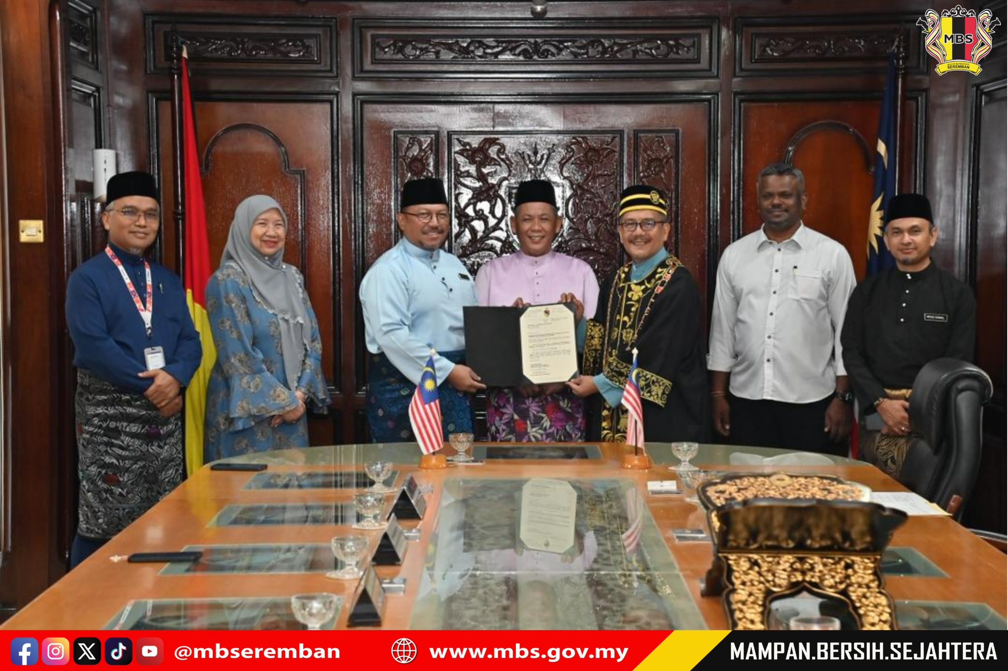 ANGKAT SUMPAH DATUK BANDAR KETIGA MAJLIS BANDARAYA SEREMBAN