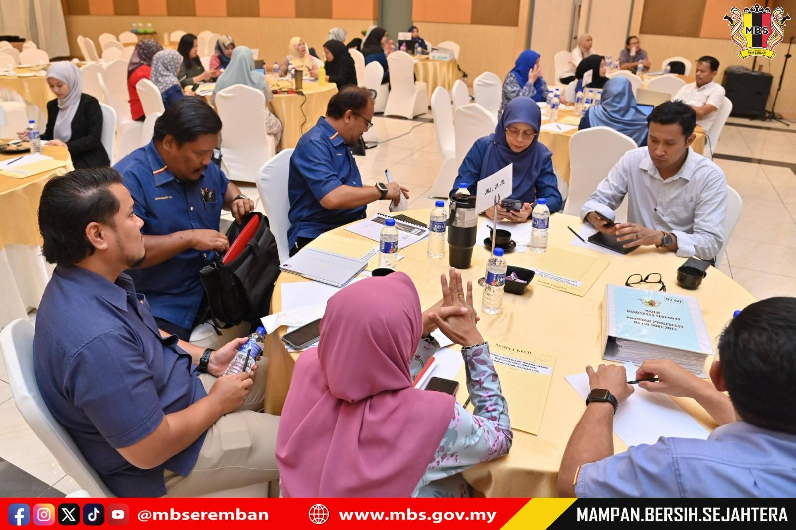BENGKEL SENARAI SEMAK PROSEDUR MS ISO 9001  2015 MAJLIS BANDARAYA SEREMBAN TAHUN 2025