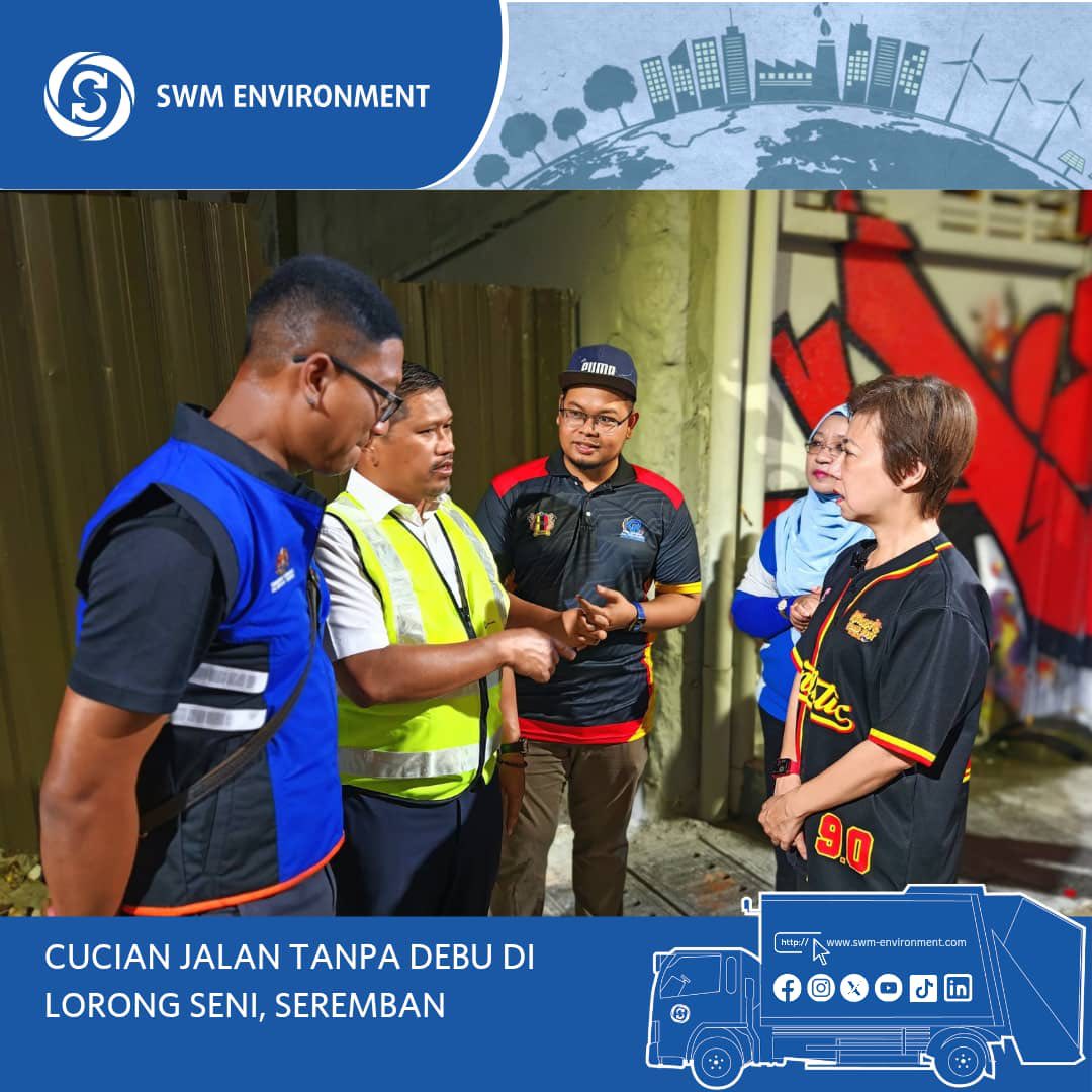 CUCIAN JALAN TANPA DEBU DI LORONG SENI, SEREMBAN