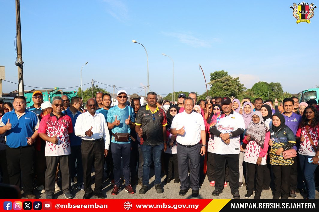 HARI CUCI MALAYSIA 2024 : PROGRAM PEMBERSIHAN MEGA PERINGKAT NEGERI SEMBILAN