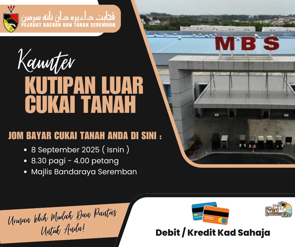 JOM BAYAR CUKAI TANAH 