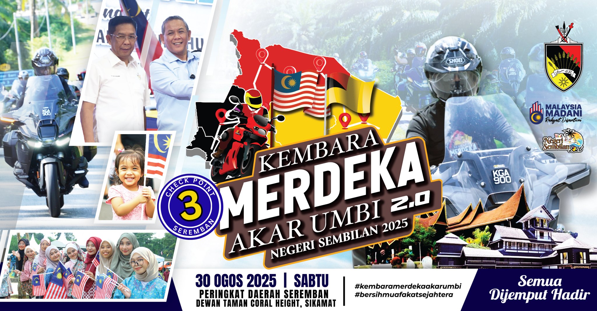 KARNIVAL KEMBARA MERDEKA AKAR UMBI 2.0 TAHUN 2025 ~ DAERAH SEREMBAN