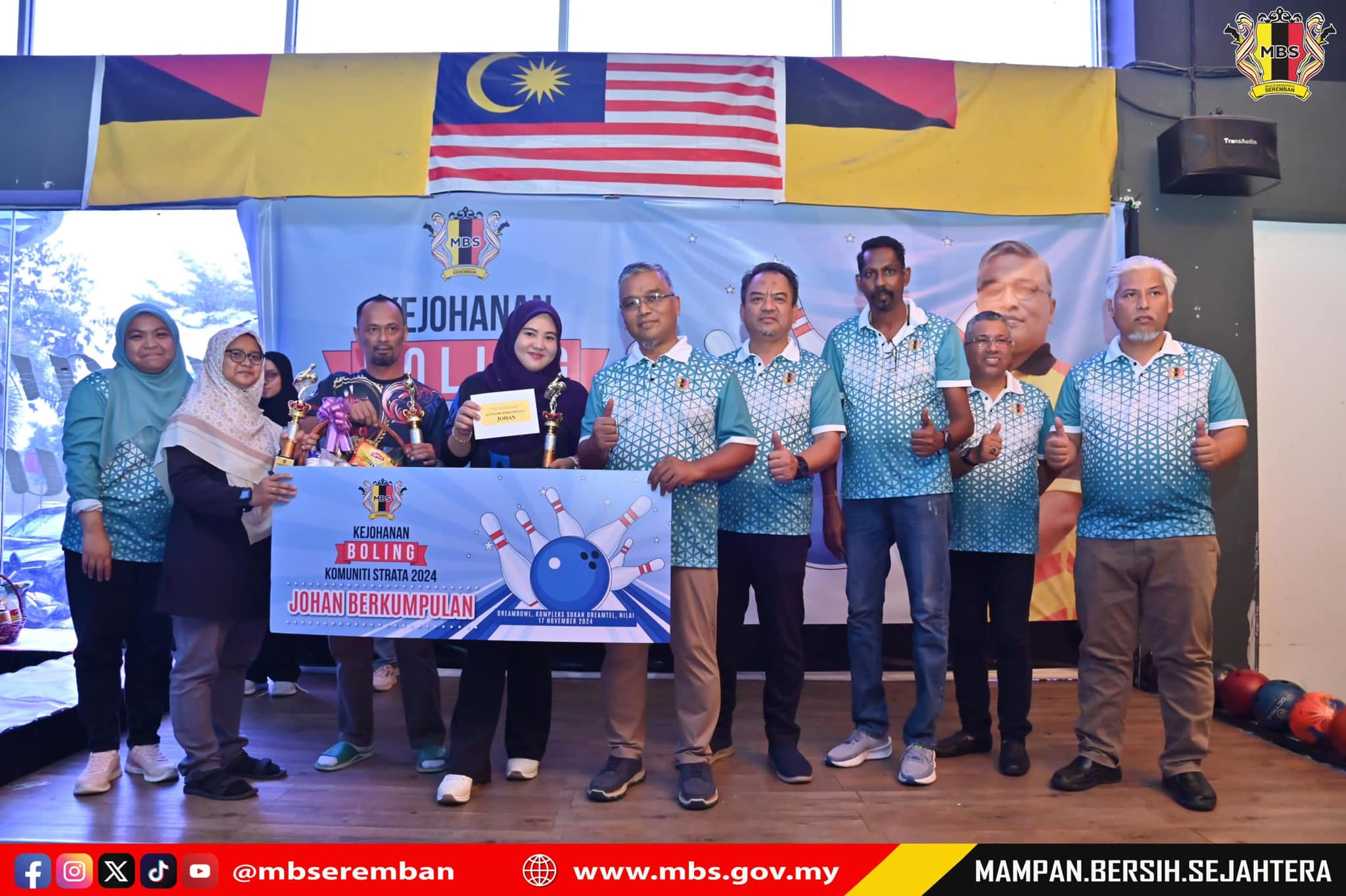 KEJOHANAN BOLING KOMUNITI STRATA TAHUN 2024, MAJLIS BANDARAYA SEREMBAN