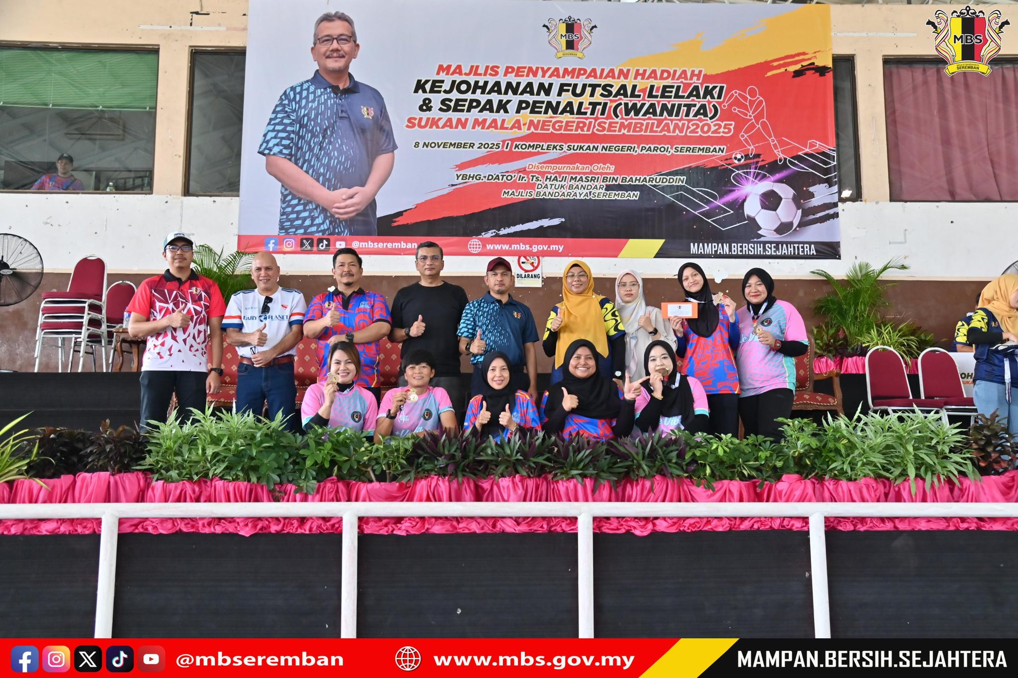 KEJOHANAN FUTSAL LELAKI & SEPAK PENALTI WANITA SUKAN MALA NEGERI SEMBILAN 2025