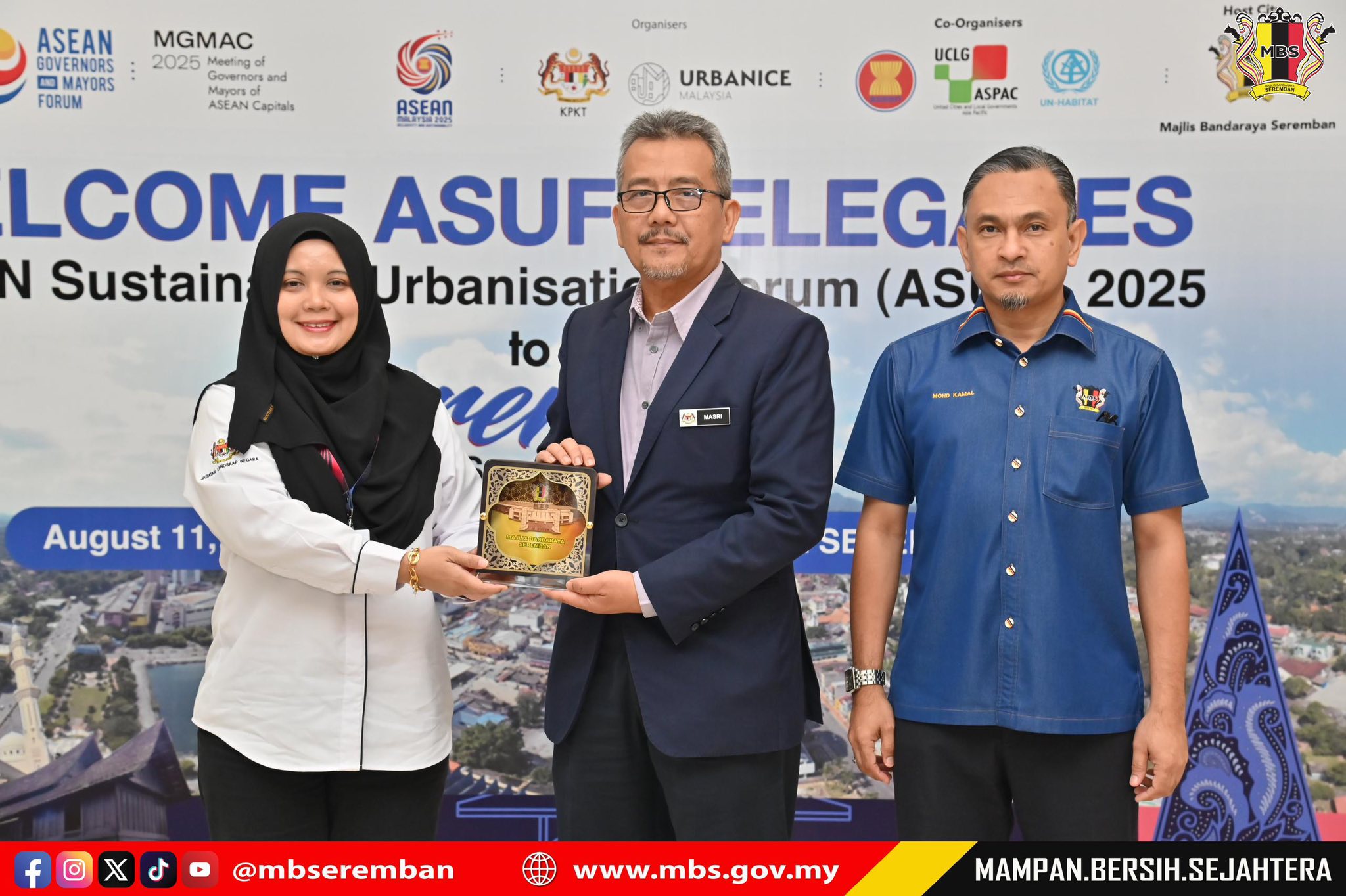 KUNJUNGAN DELEGASI ASEAN SUSTAINABLE URBANISATION FORUM KE MBS