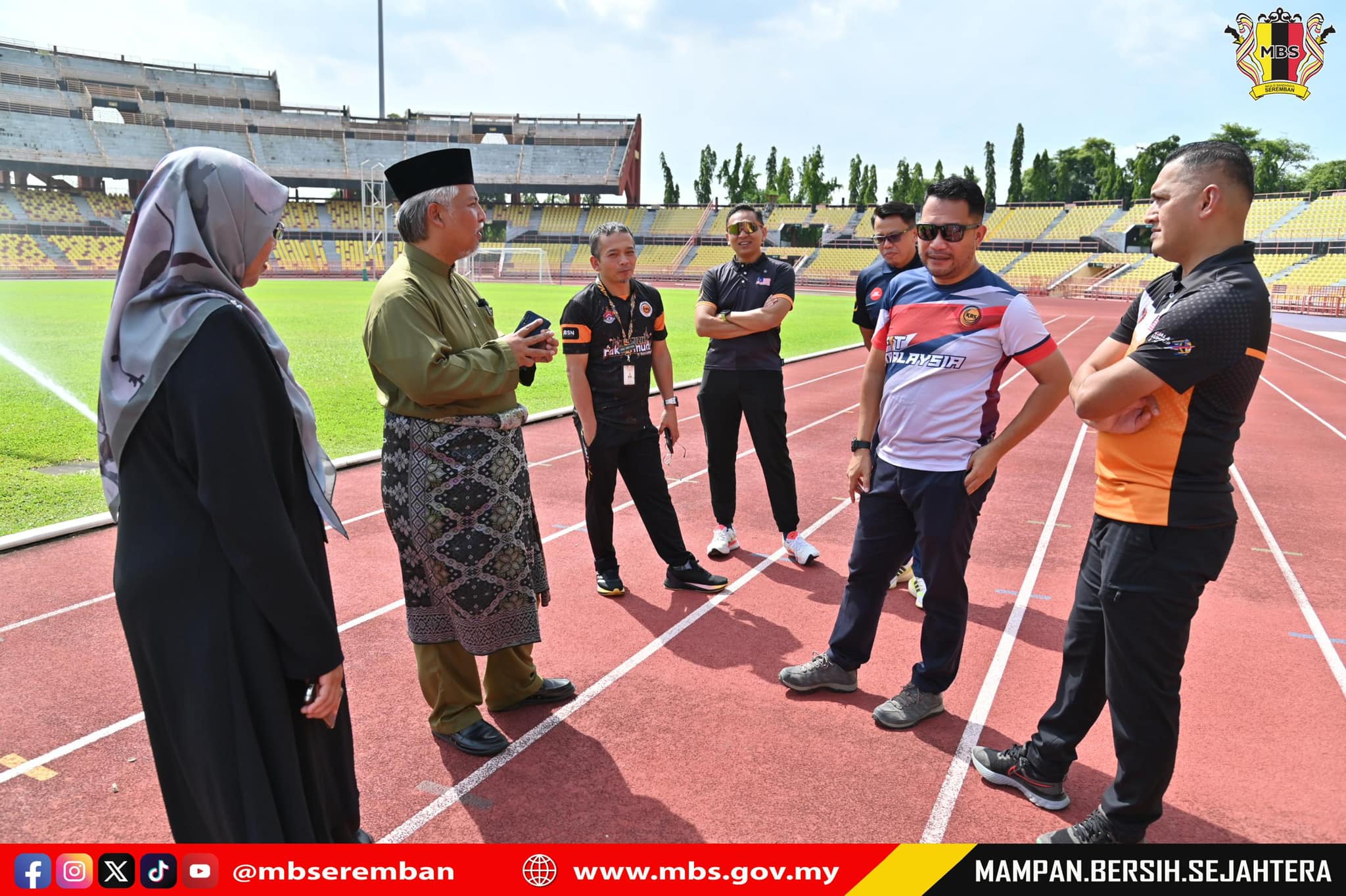 KUNJUNGAN HORMAT DARI KEMENTERIAN BELIA DAN SUKAN