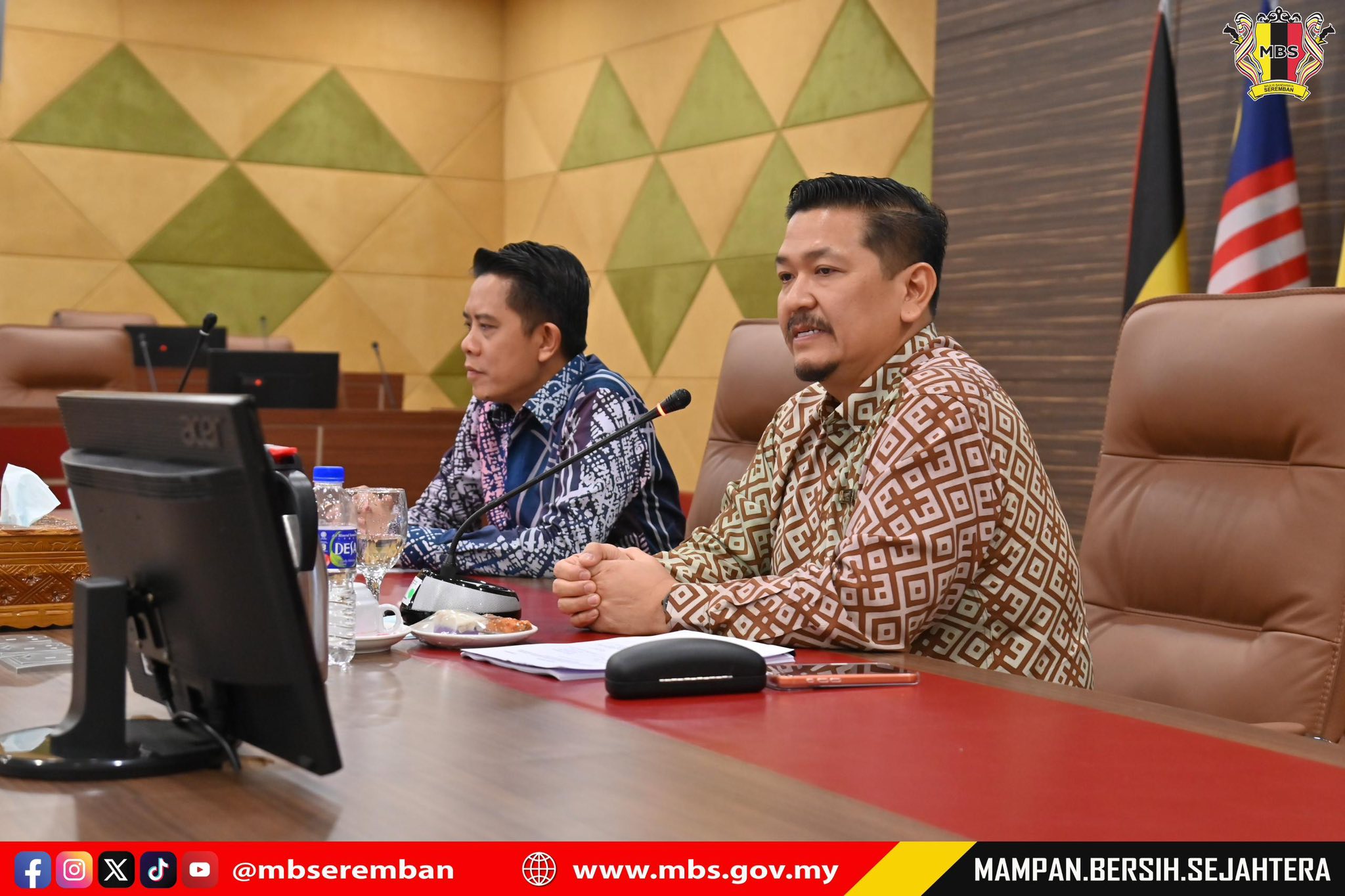 KUNJUNGAN HORMAT MAJLIS PERBANDARAN BATU PAHAT KE MAJLIS BANDARAYA SEREMBAN