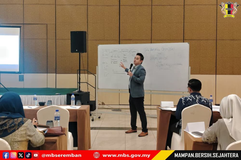 KURSUS PEMAHAMAN & PELAKSANAAN MS ISO 9001 : 2015 MAJLIS BANDARAYA SEREMBAN