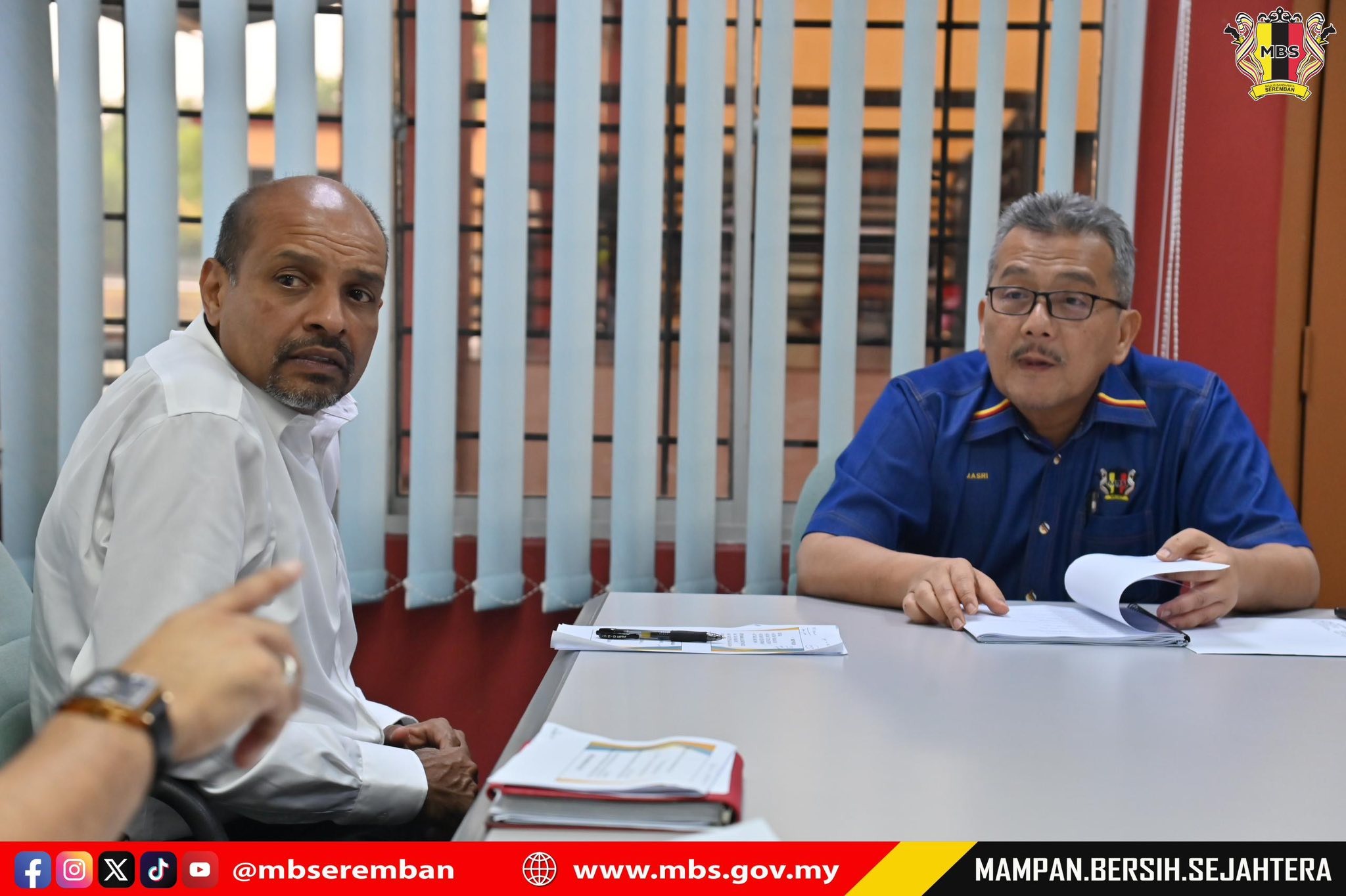 LAWATAN KETUA SETIAUSAHA KEMENTERIAN BELIA DAN SUKAN KE PROJEK MENAIK TARAF STADIUM HOKI TAN SRI DATO’ HAJI MOHD SAID, SEREMBAN 2, NEGERI SEMBILAN 