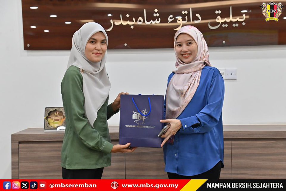 LAWATAN KERJA DELEGASI MAJLIS PERBANDARAN JEMPOL KE MAJLIS BANDARAYA SEREMBAN