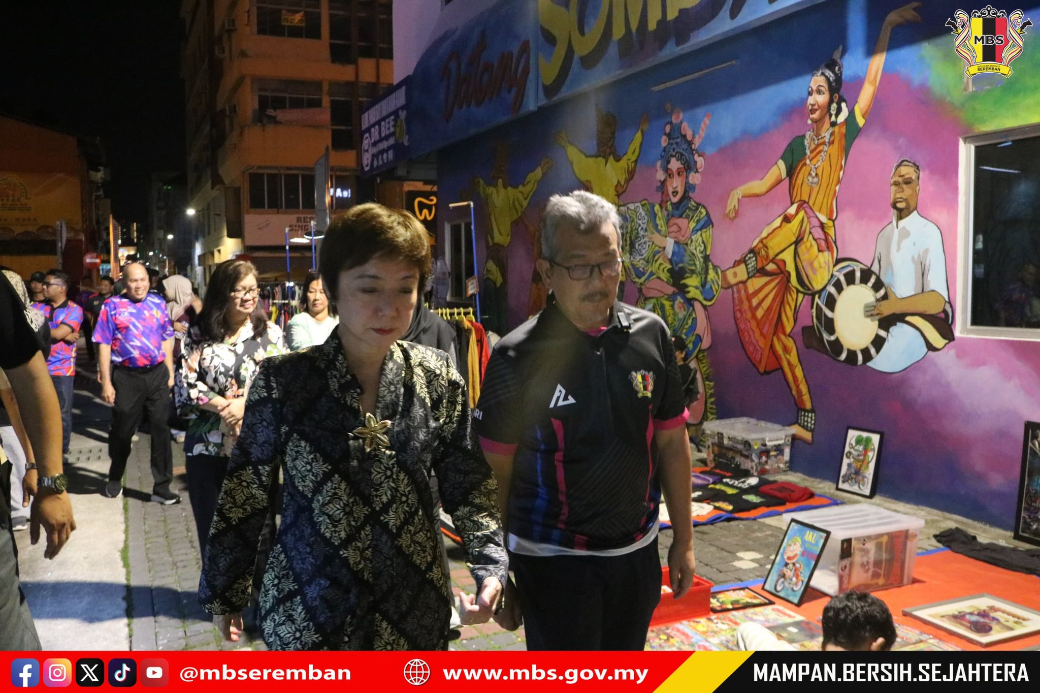 LAWATAN KERJA KE LORONG SENI SEREMBAN BAGI TUJUAN PENAMBAHBAIKAN