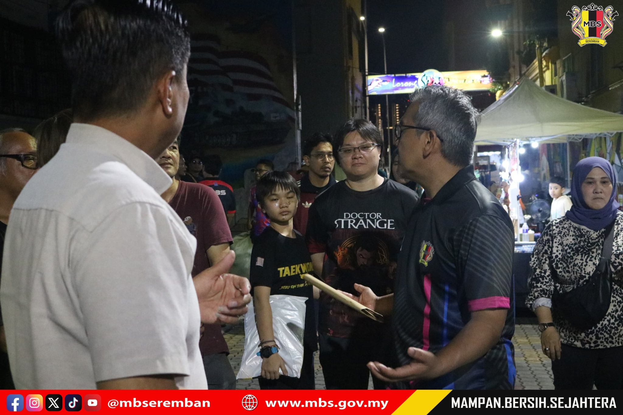LAWATAN KERJA KE LORONG SENI SEREMBAN BAGI TUJUAN PENAMBAHBAIKAN