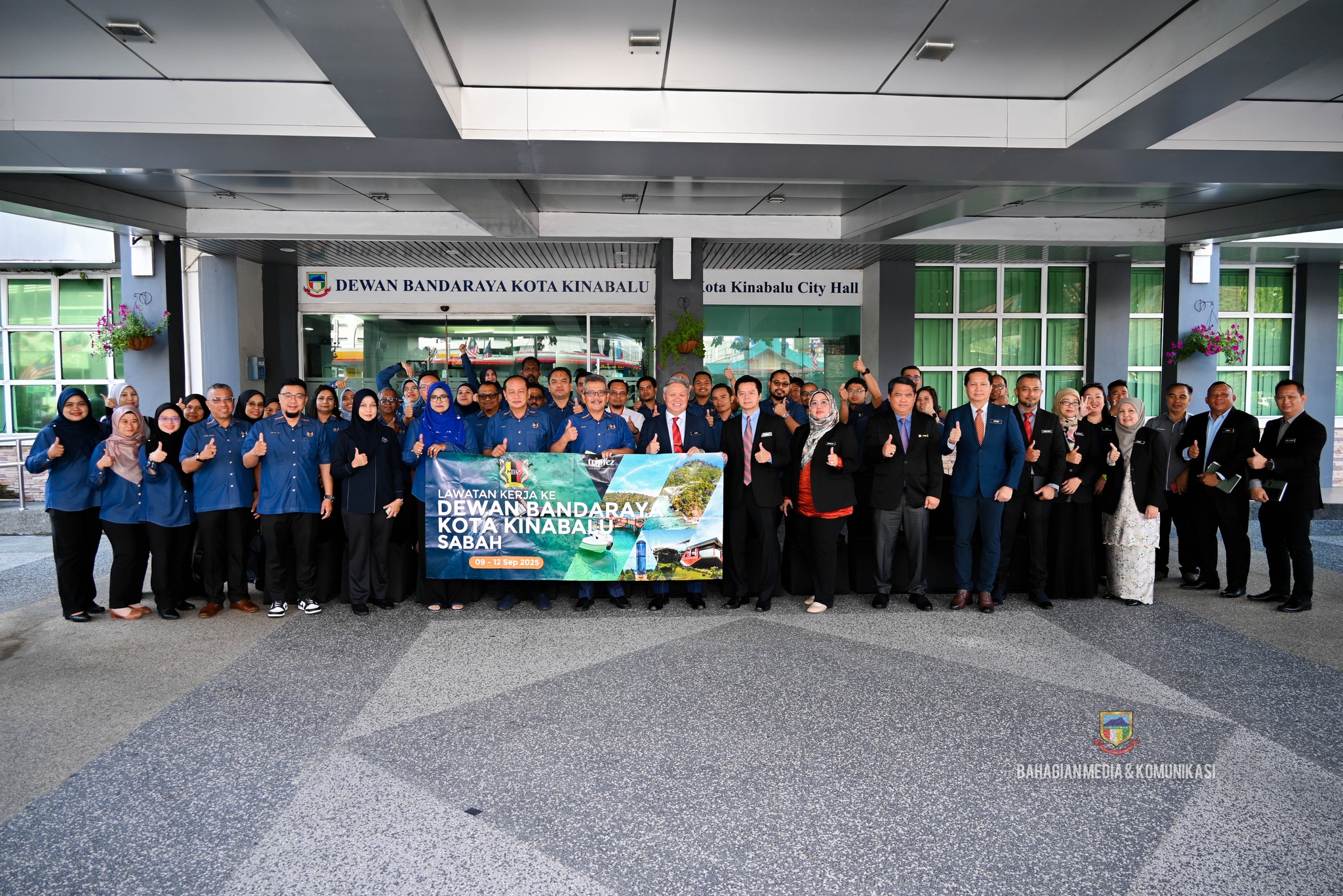 LAWATAN KERJA TEKNIKAL MAJLIS BANDARAYA SEREMBAN KE DEWAN BANDARAYA KOTA KINABALU, SABAH