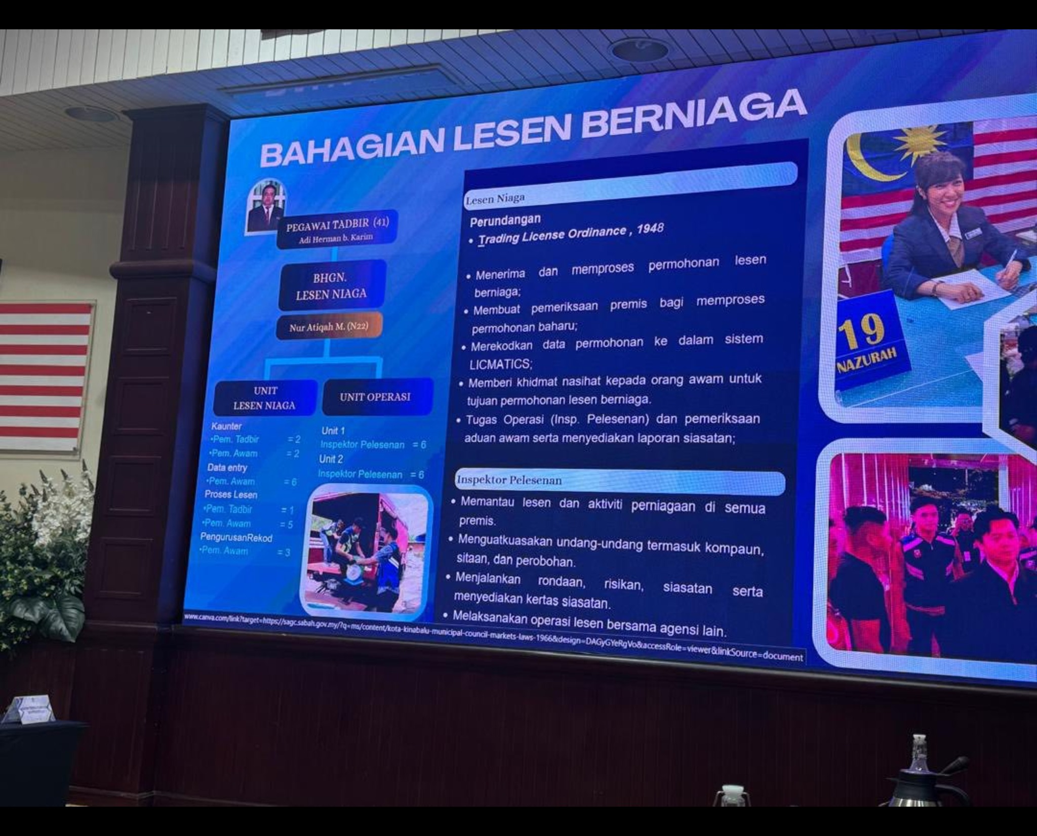 LAWATAN KERJA TEKNIKAL MAJLIS BANDARAYA SEREMBAN KE DEWAN BANDARAYA KOTA KINABALU, SABAH