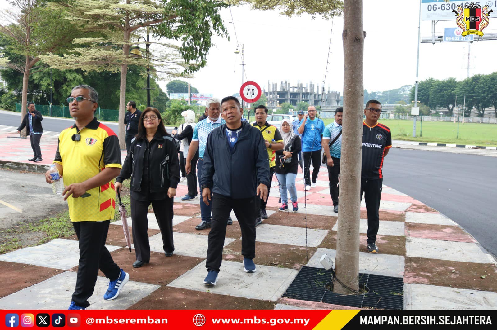 LAWATAN TURUN PADANG DATUK BANDAR KE TAMAN TASIK SEREMBAN, LORONG SENI SEREMBAN DAN MYKIOSK JALAN UTAM SINGH