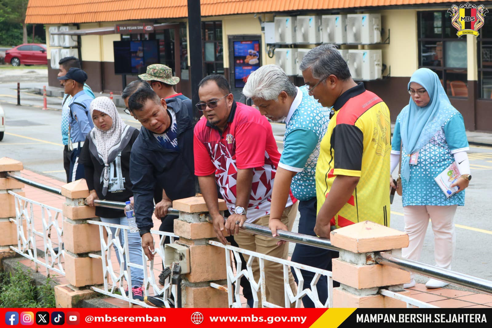 LAWATAN TURUN PADANG DATUK BANDAR KE TAMAN TASIK SEREMBAN, LORONG SENI SEREMBAN DAN MYKIOSK JALAN UTAM SINGH