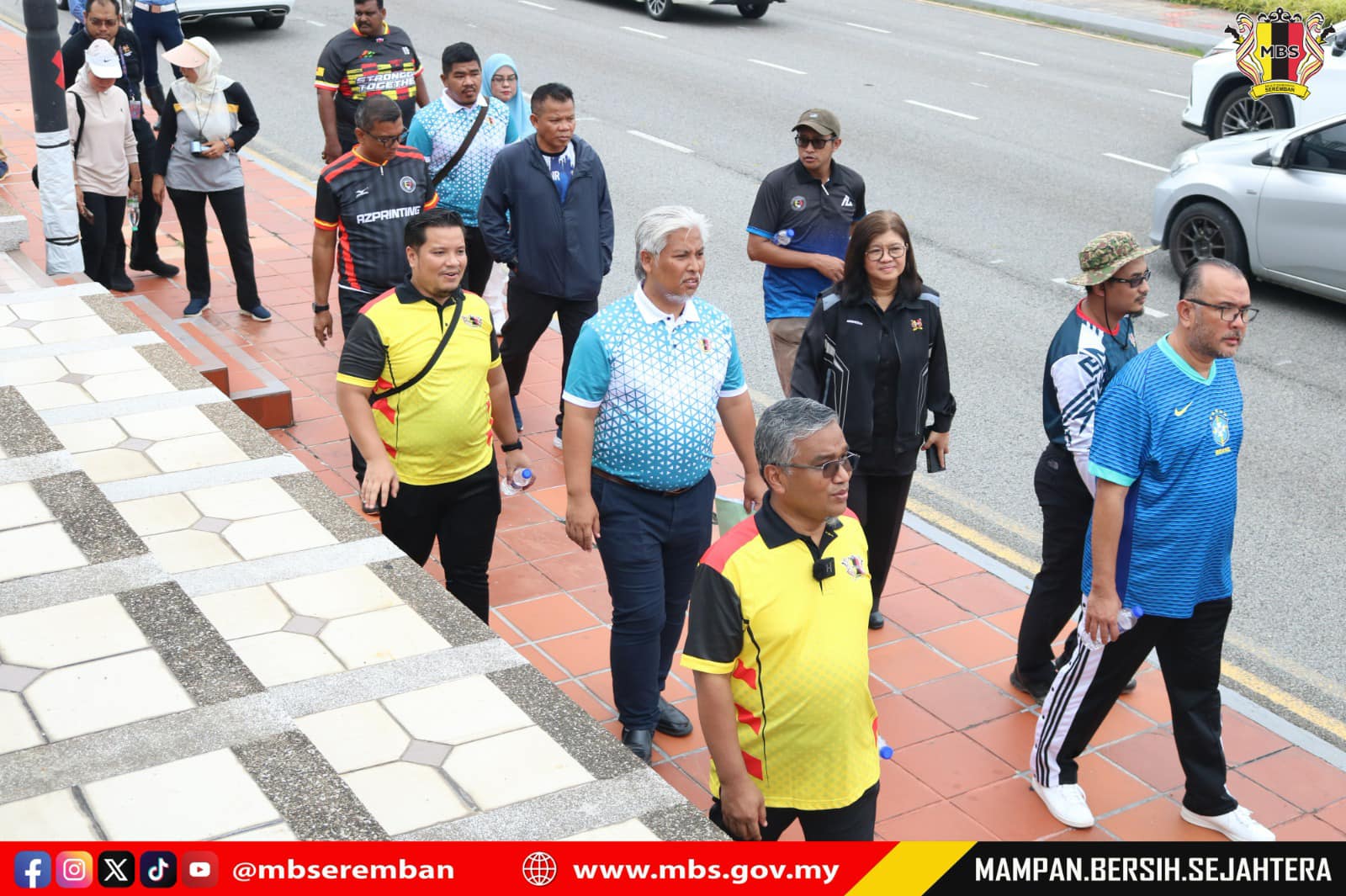 LAWATAN TURUN PADANG DATUK BANDAR KE TAMAN TASIK SEREMBAN, LORONG SENI SEREMBAN DAN MYKIOSK JALAN UTAM SINGH