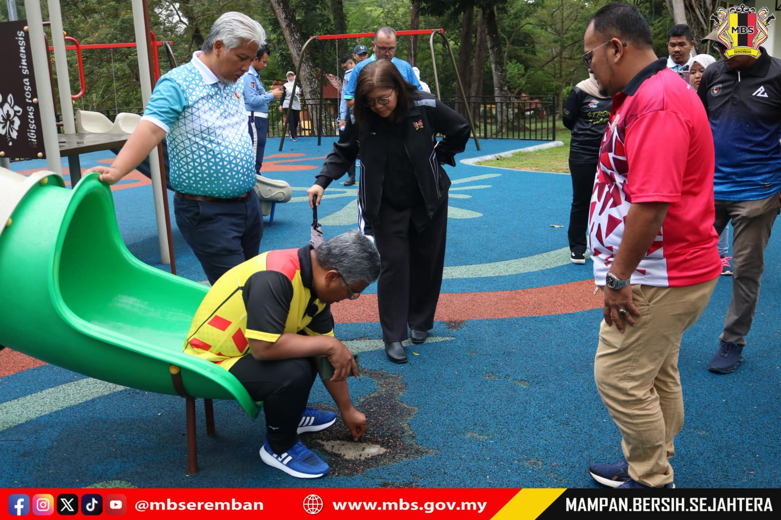 LAWATAN TURUN PADANG DATUK BANDAR KE TAMAN TASIK SEREMBAN, LORONG SENI SEREMBAN DAN MYKIOSK JALAN UTAM SINGH