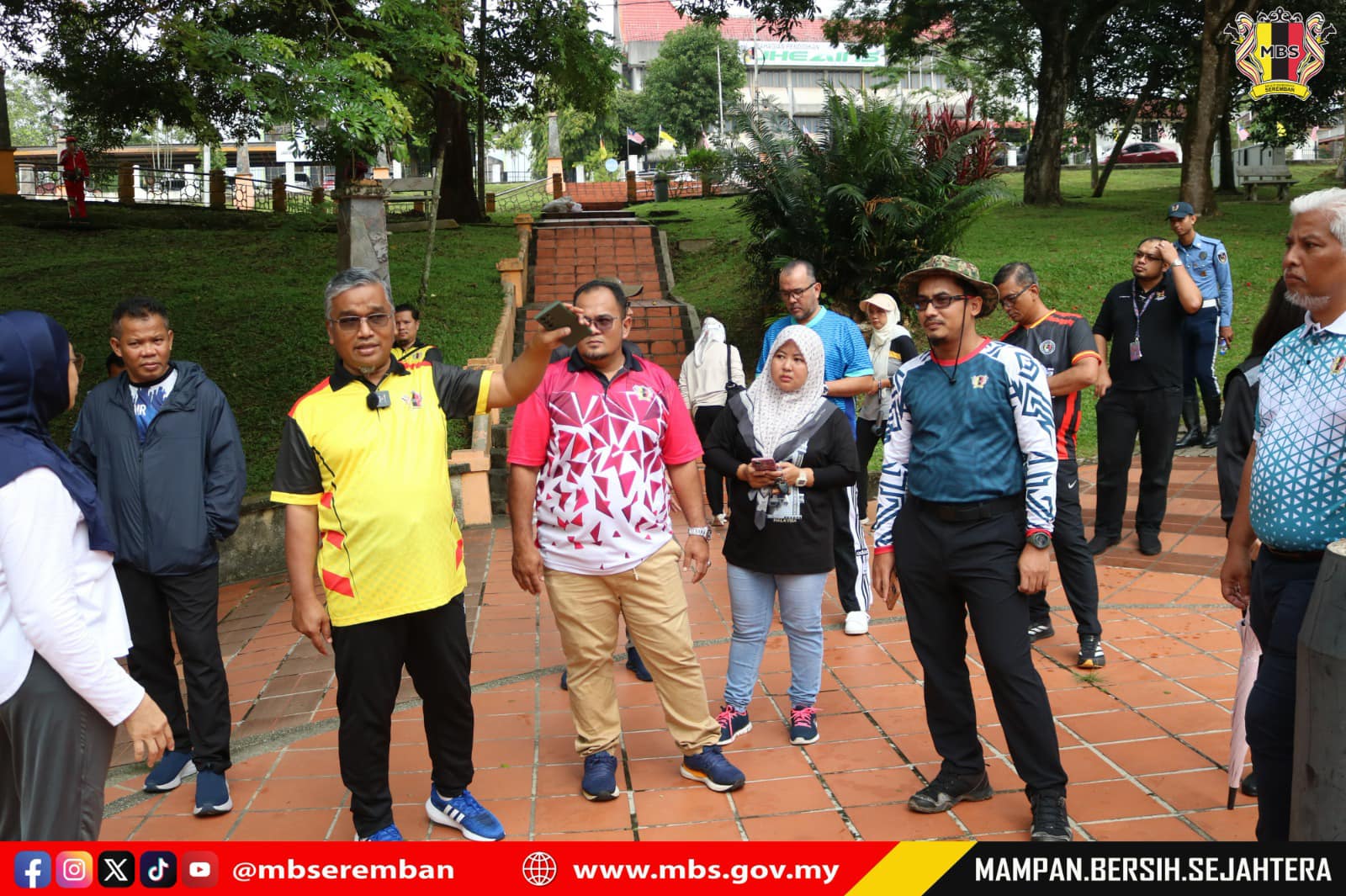 LAWATAN TURUN PADANG DATUK BANDAR KE TAMAN TASIK SEREMBAN, LORONG SENI SEREMBAN DAN MYKIOSK JALAN UTAM SINGH