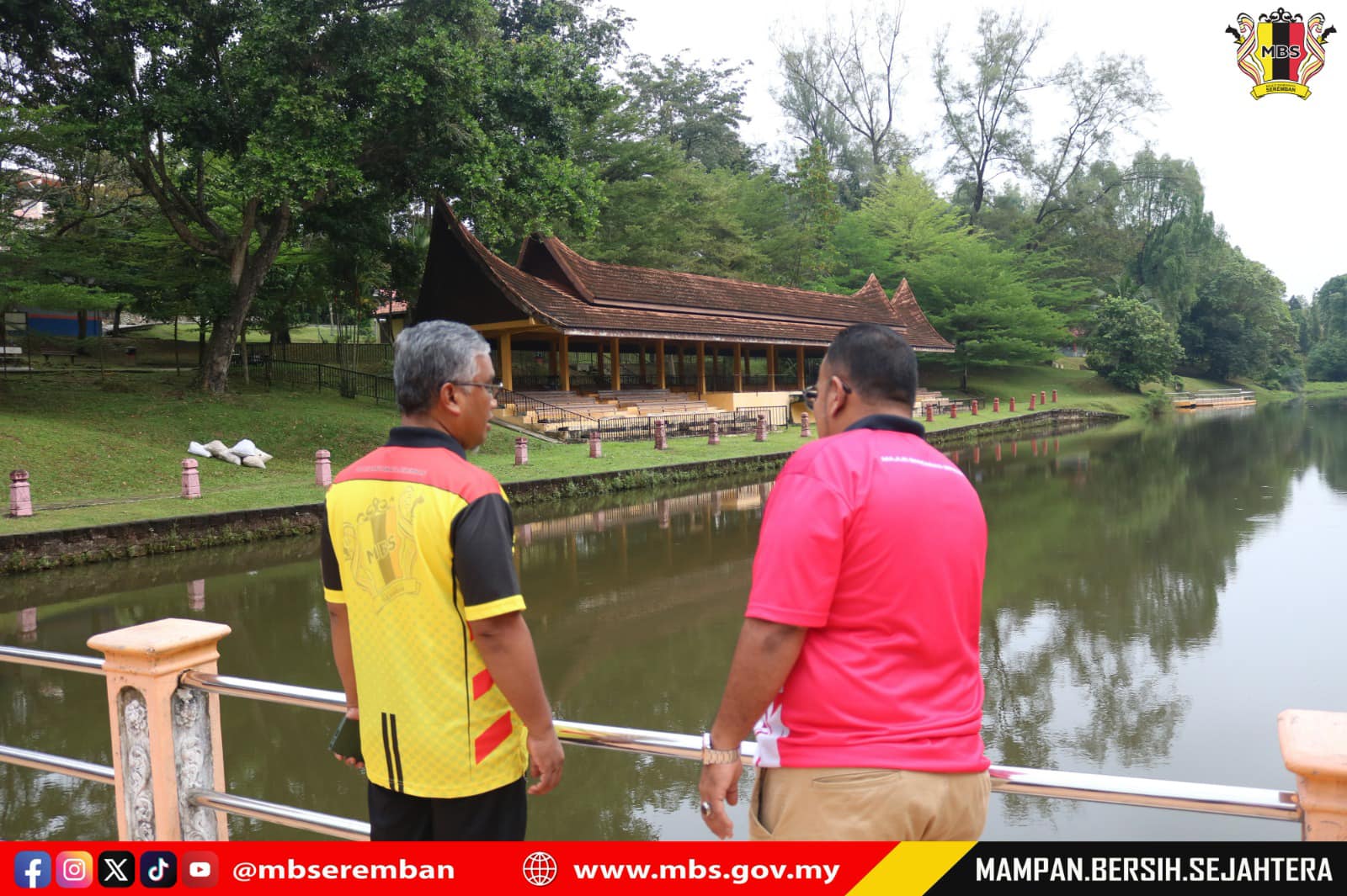 LAWATAN TURUN PADANG DATUK BANDAR KE TAMAN TASIK SEREMBAN, LORONG SENI SEREMBAN DAN MYKIOSK JALAN UTAM SINGH