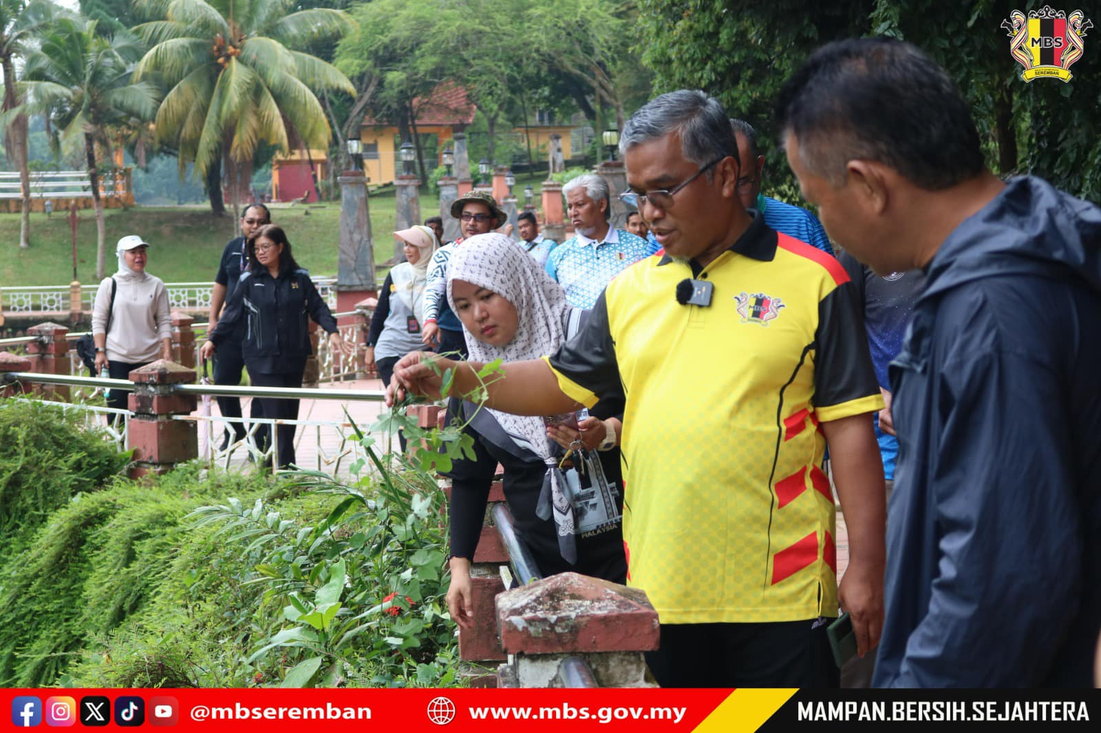 LAWATAN TURUN PADANG DATUK BANDAR KE TAMAN TASIK SEREMBAN, LORONG SENI SEREMBAN DAN MYKIOSK JALAN UTAM SINGH