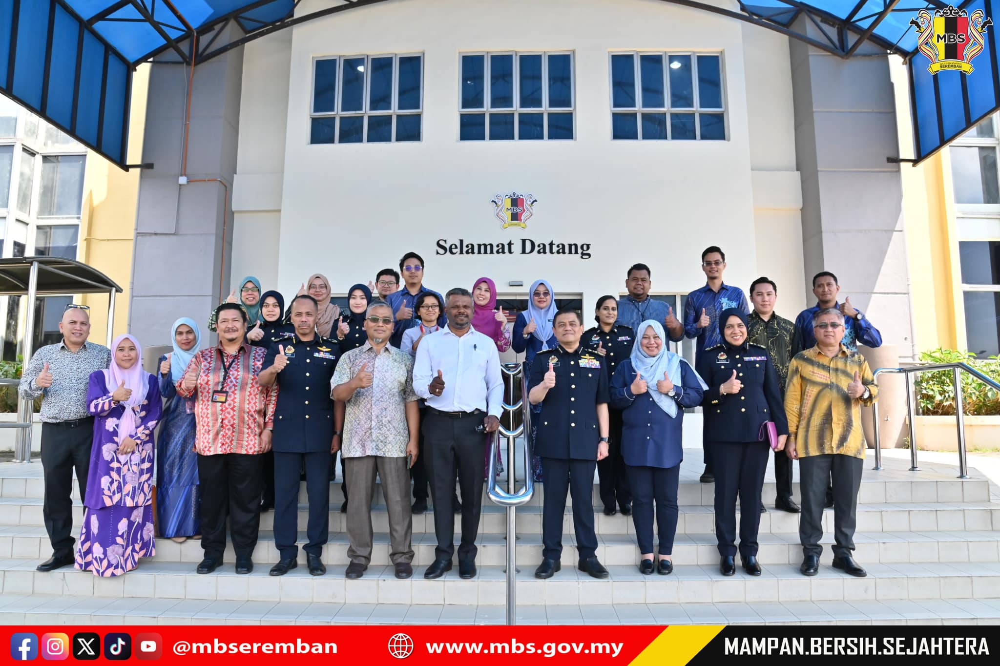 LAWATAN TURUN PADANG KE PEJABAT CAWANGAN NILAI, MAJLIS BANDARAYA SEREMBAN