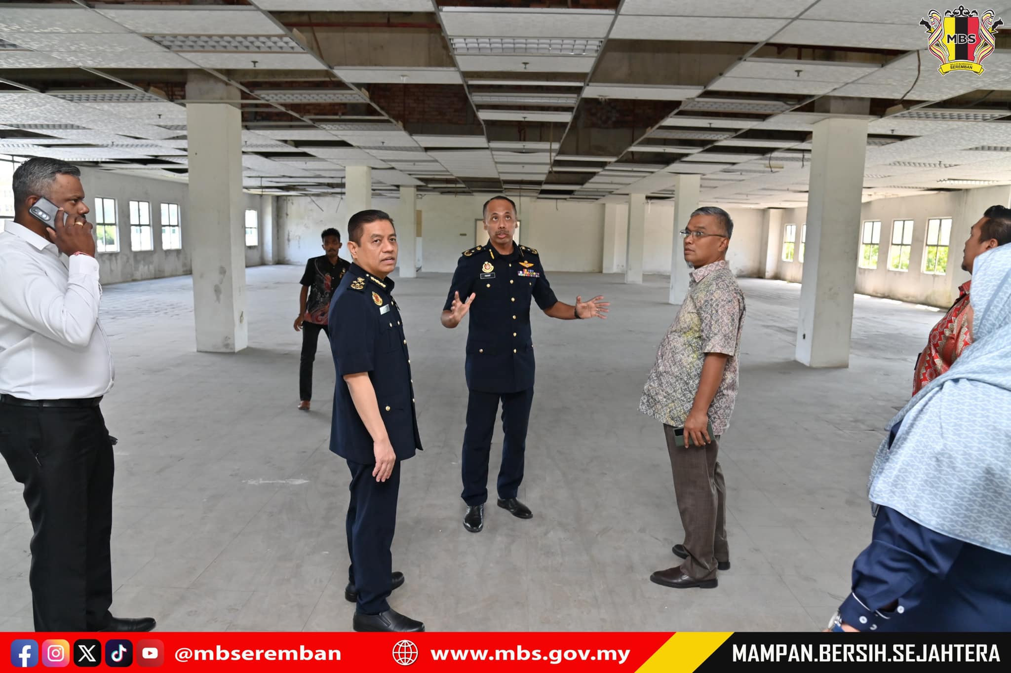 LAWATAN TURUN PADANG KE PEJABAT CAWANGAN NILAI, MAJLIS BANDARAYA SEREMBAN