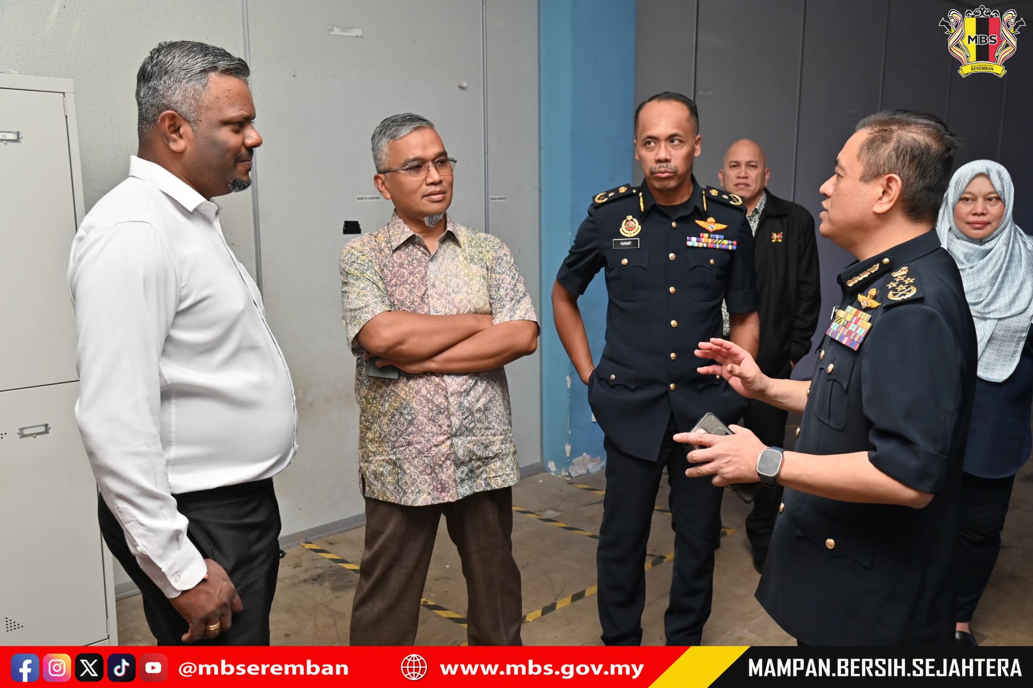 LAWATAN TURUN PADANG KE PEJABAT CAWANGAN NILAI, MAJLIS BANDARAYA SEREMBAN