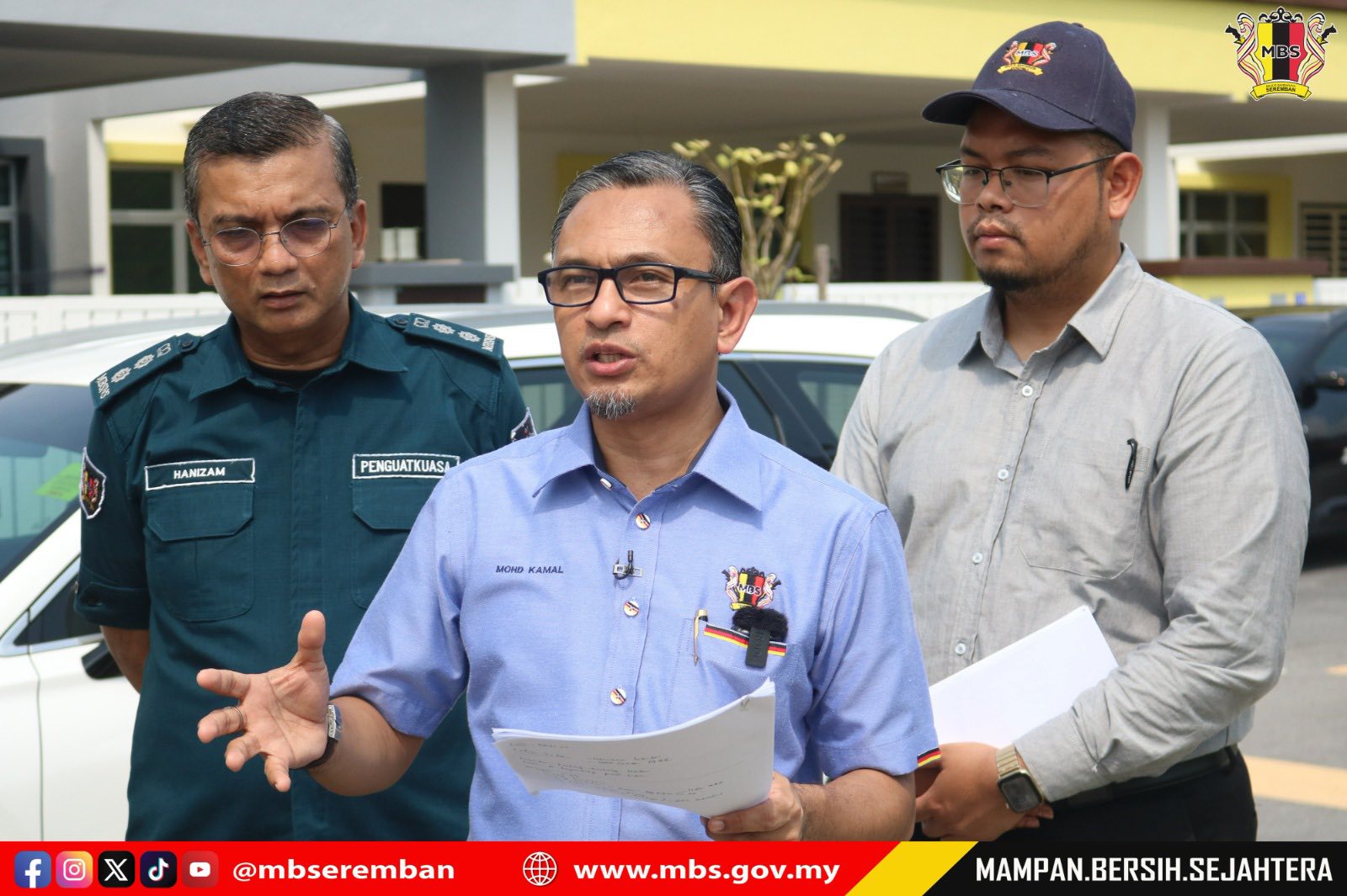 LAWATAN TURUN PADANG TUAN SETIAUSAHA KE TAMAN BUKIT SENAWANG PERDANA