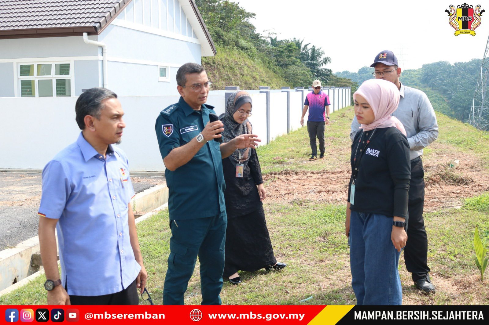 LAWATAN TURUN PADANG TUAN SETIAUSAHA KE TAMAN BUKIT SENAWANG PERDANA