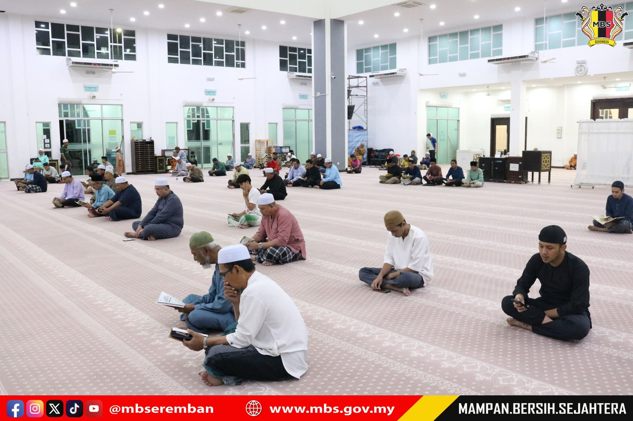 MAJLIS BACAAN YAASIN SEMPENA ULANG TAHUN KELIMA MAJLIS BANDARAYA SEREMBAN