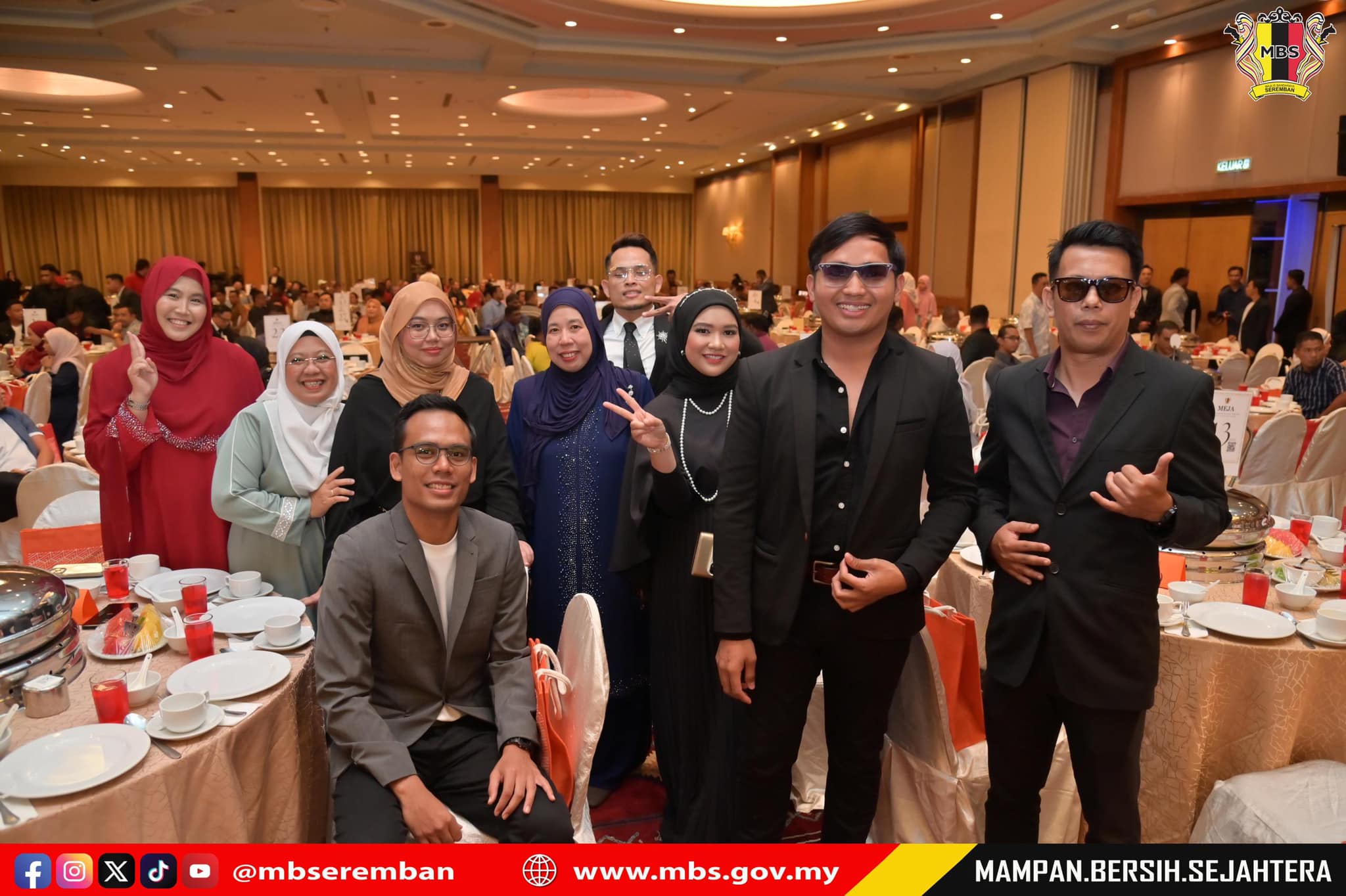 MAJLIS MAKAN MALAM SEMPENA ULANG TAHUN KE-4 MAJLIS BANDARAYA SEREMBAN