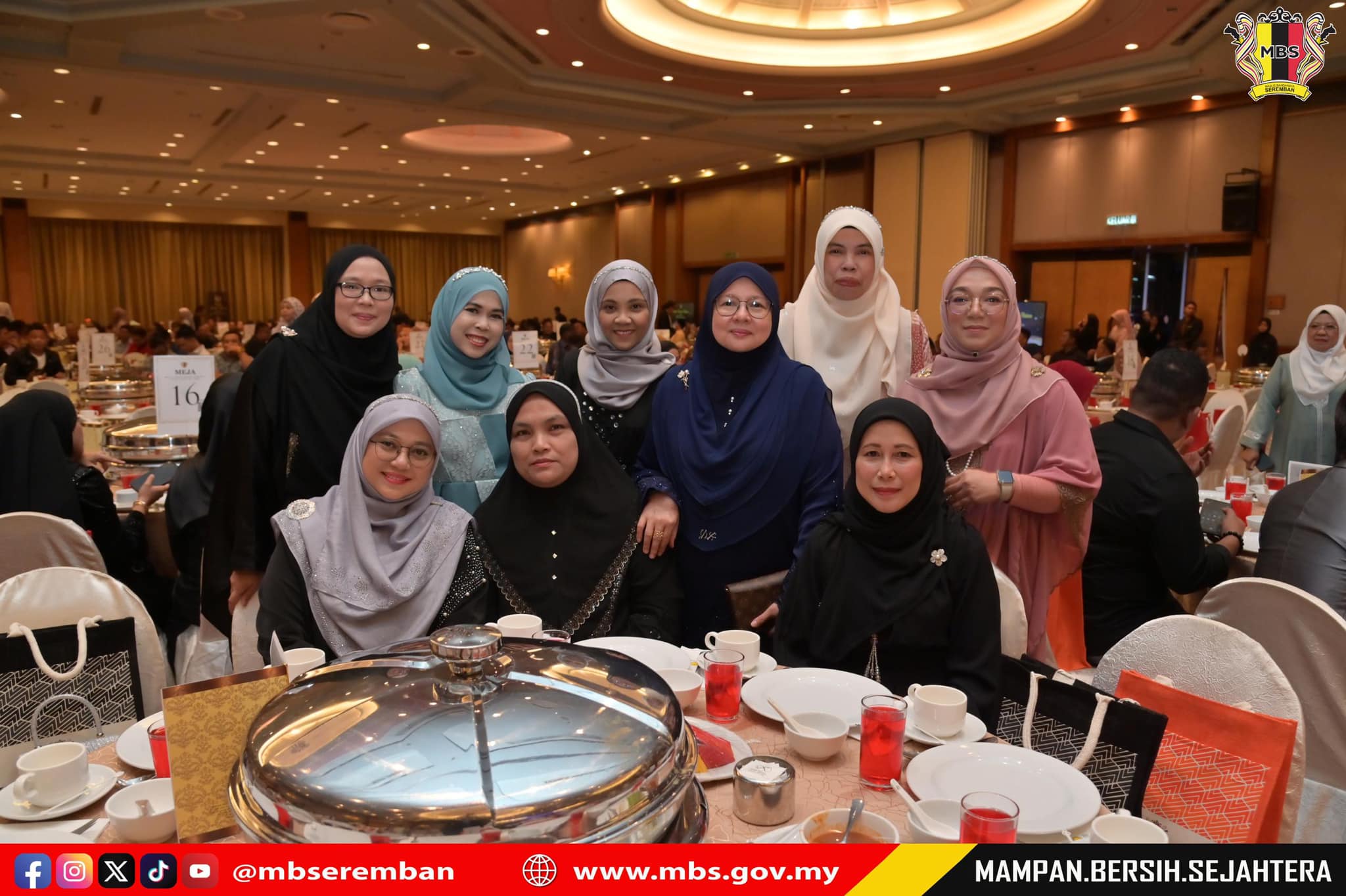 MAJLIS MAKAN MALAM SEMPENA ULANG TAHUN KE-4 MAJLIS BANDARAYA SEREMBAN