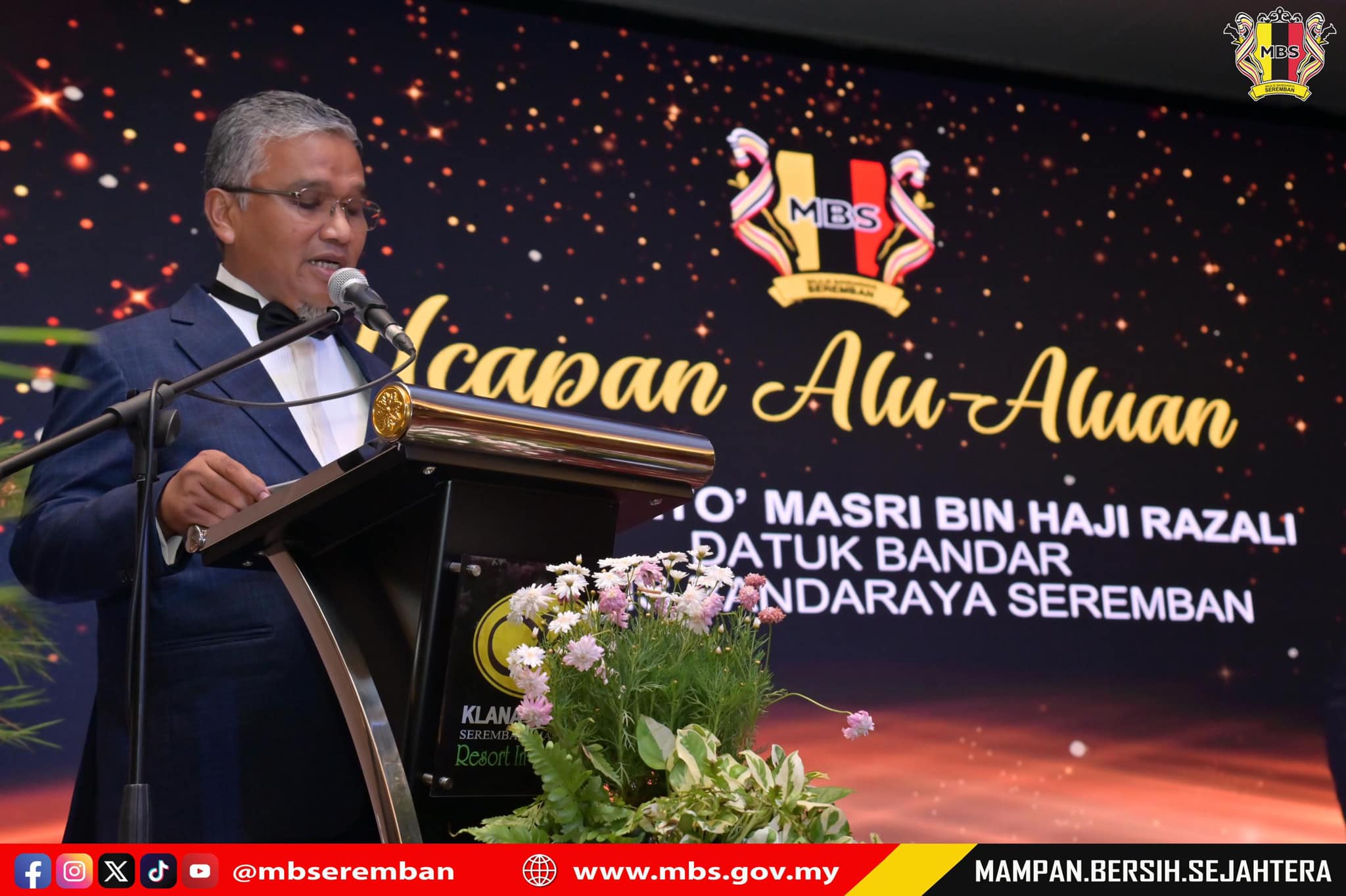 MAJLIS MAKAN MALAM SEMPENA ULANG TAHUN KE-4 MAJLIS BANDARAYA SEREMBAN