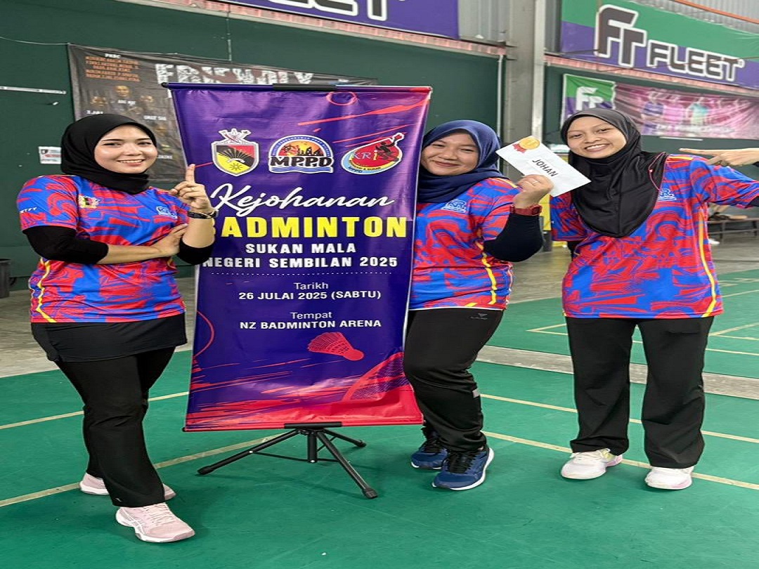 MBS JUARA KEJOHANAN BADMINTON SUKAN MALA NEGERI SEMBILAN 2025
