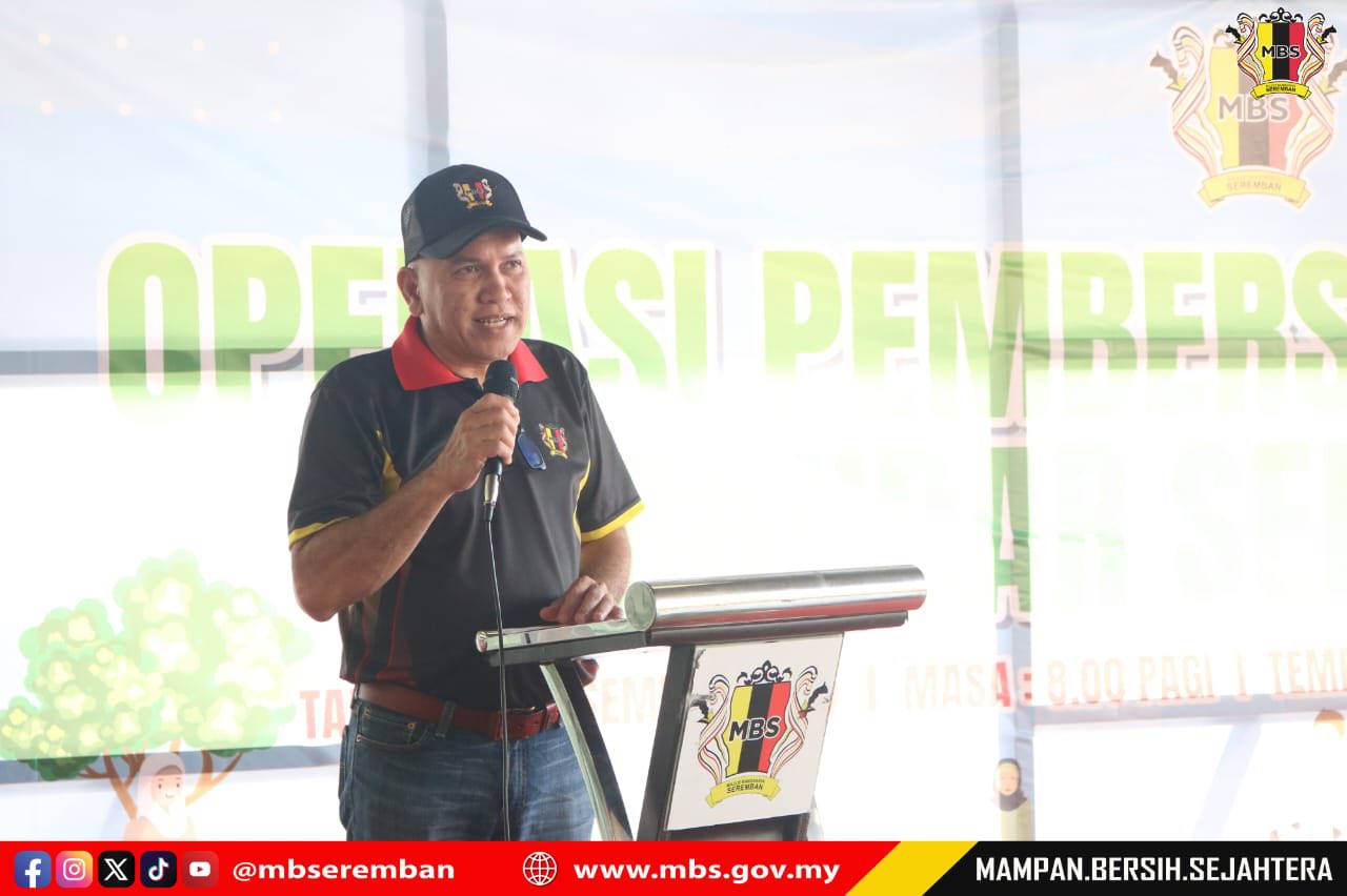 OPERASI PEMBERSIHAN DI PUSAT BANDAR SEREMBAN