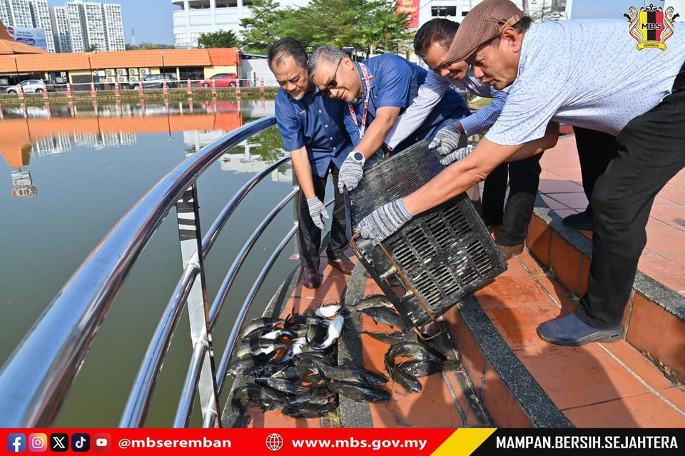PELEPASAN IKAN SEMPENA CABARAN NGAIL NISMILAN TAMAN TASIK SEREMBAN 2025