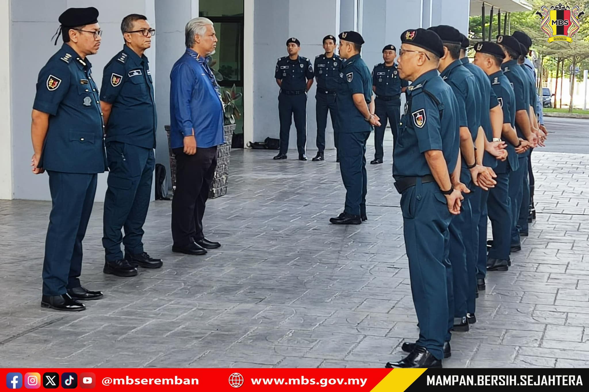 PERJUMPAAN TUAN SETIAUSAHA MBS BERSAMA ANGGOTA PENGUATKUASA MAJLIS BANDARAYA SEREMBAN