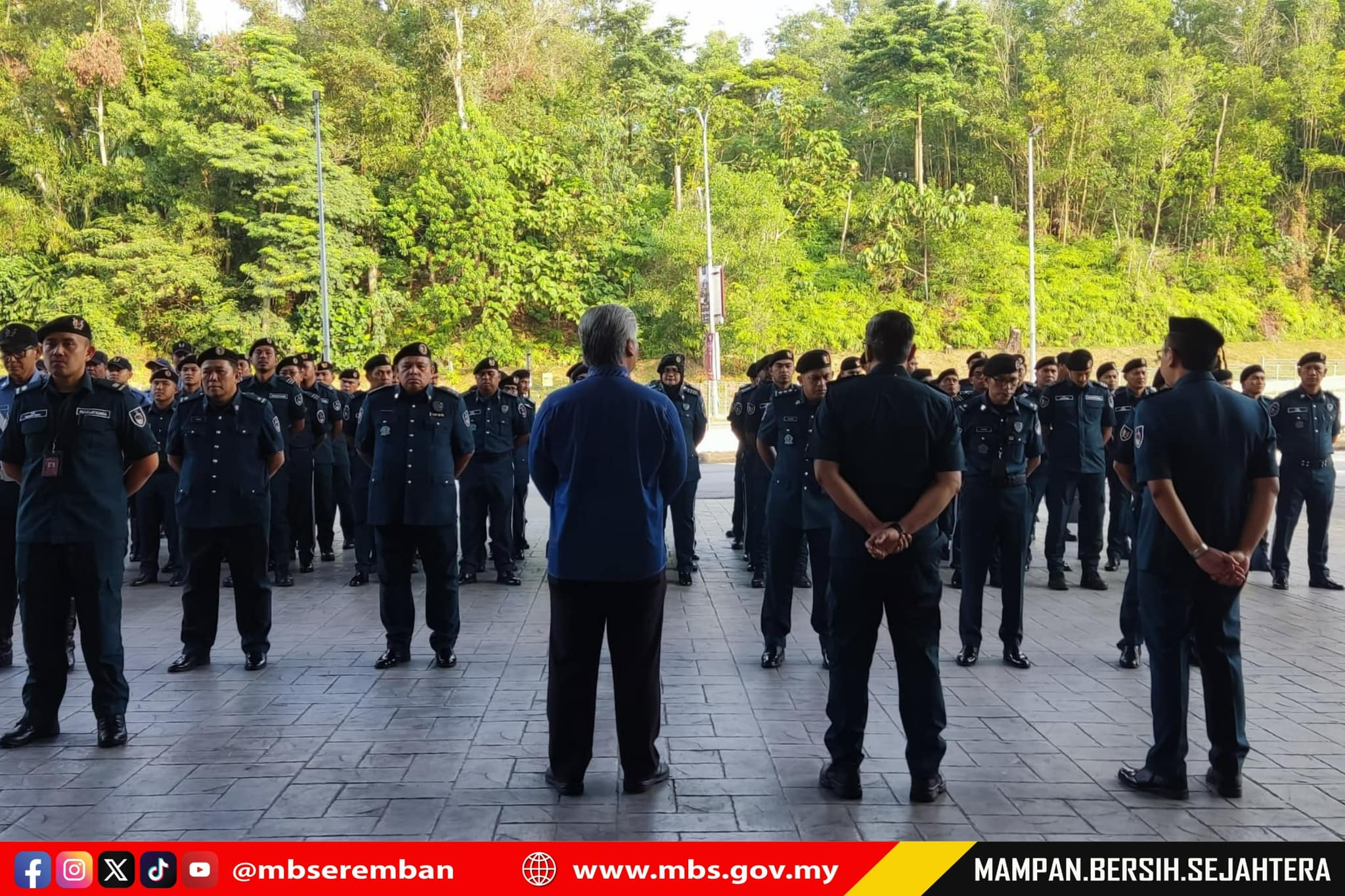 PERJUMPAAN TUAN SETIAUSAHA MBS BERSAMA ANGGOTA PENGUATKUASA MAJLIS BANDARAYA SEREMBAN