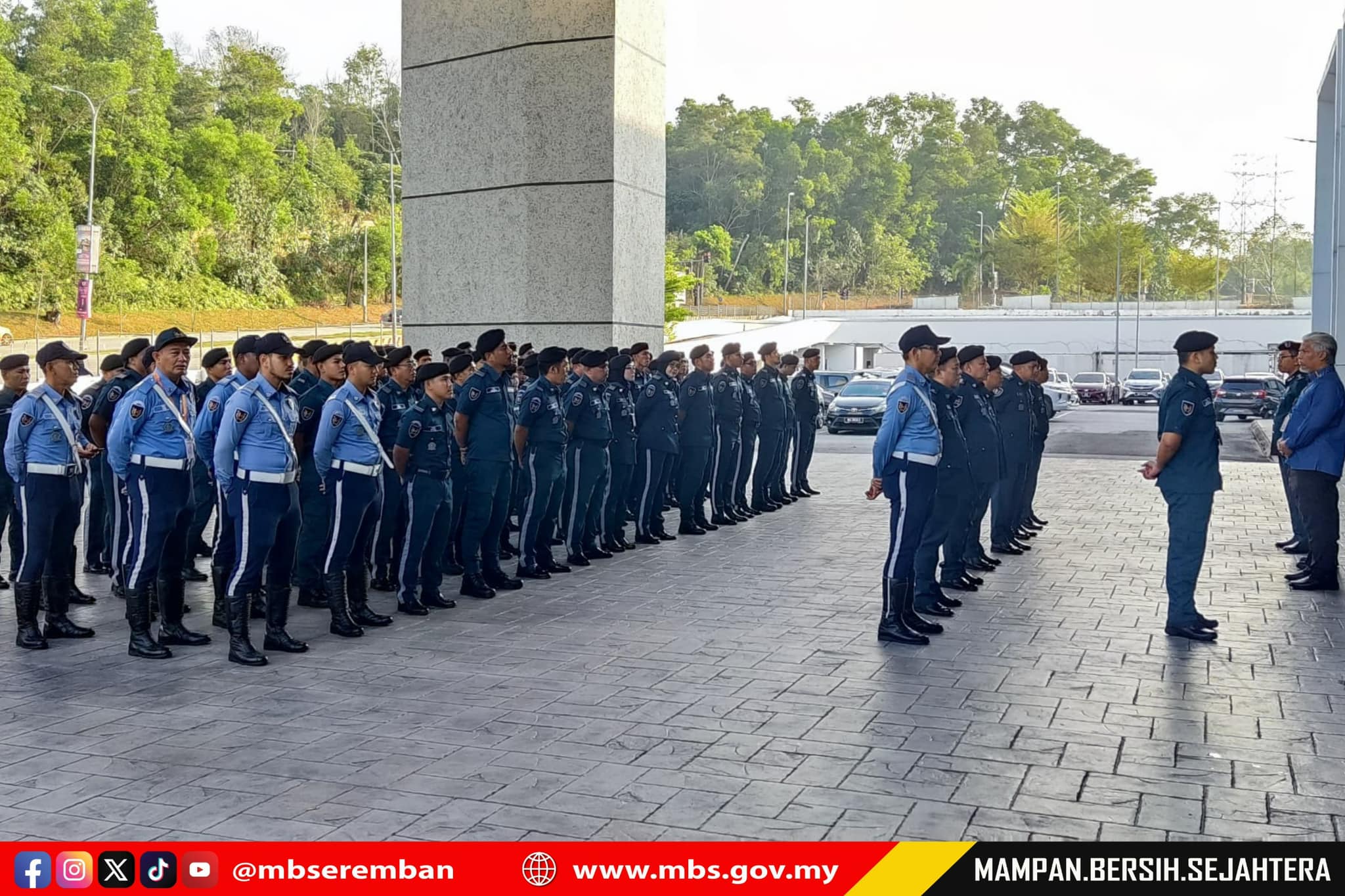 PERJUMPAAN TUAN SETIAUSAHA MBS BERSAMA ANGGOTA PENGUATKUASA MAJLIS BANDARAYA SEREMBAN